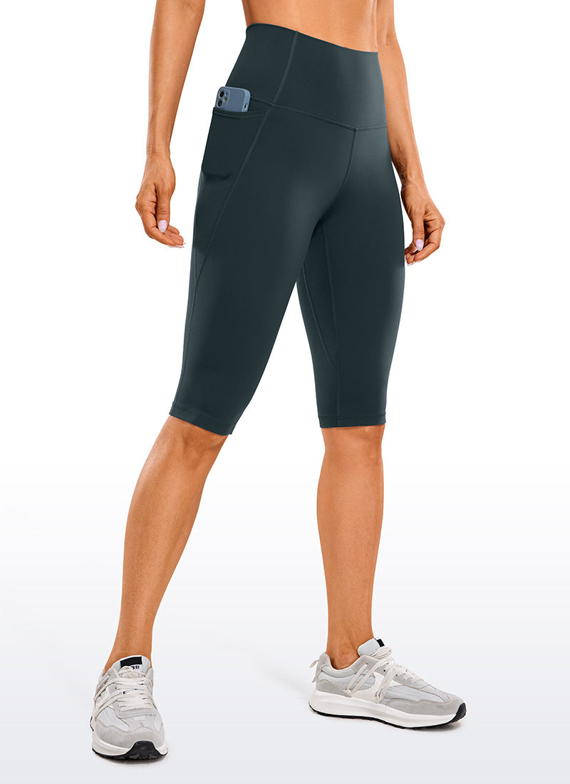 Legging corsaire Butterluxe longueur genou avec poches 33 cm pour femme CRZ YOGA