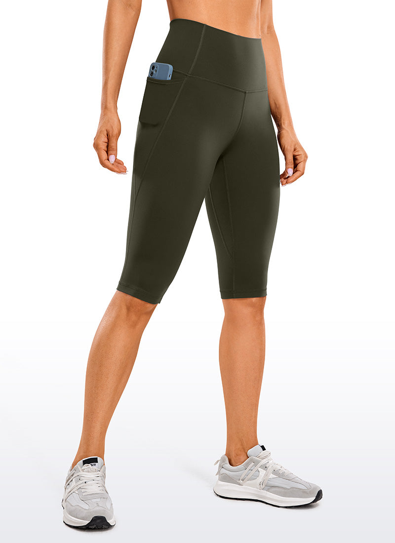 Legging corsaire Butterluxe longueur genou avec poches 33 cm pour femme CRZ YOGA