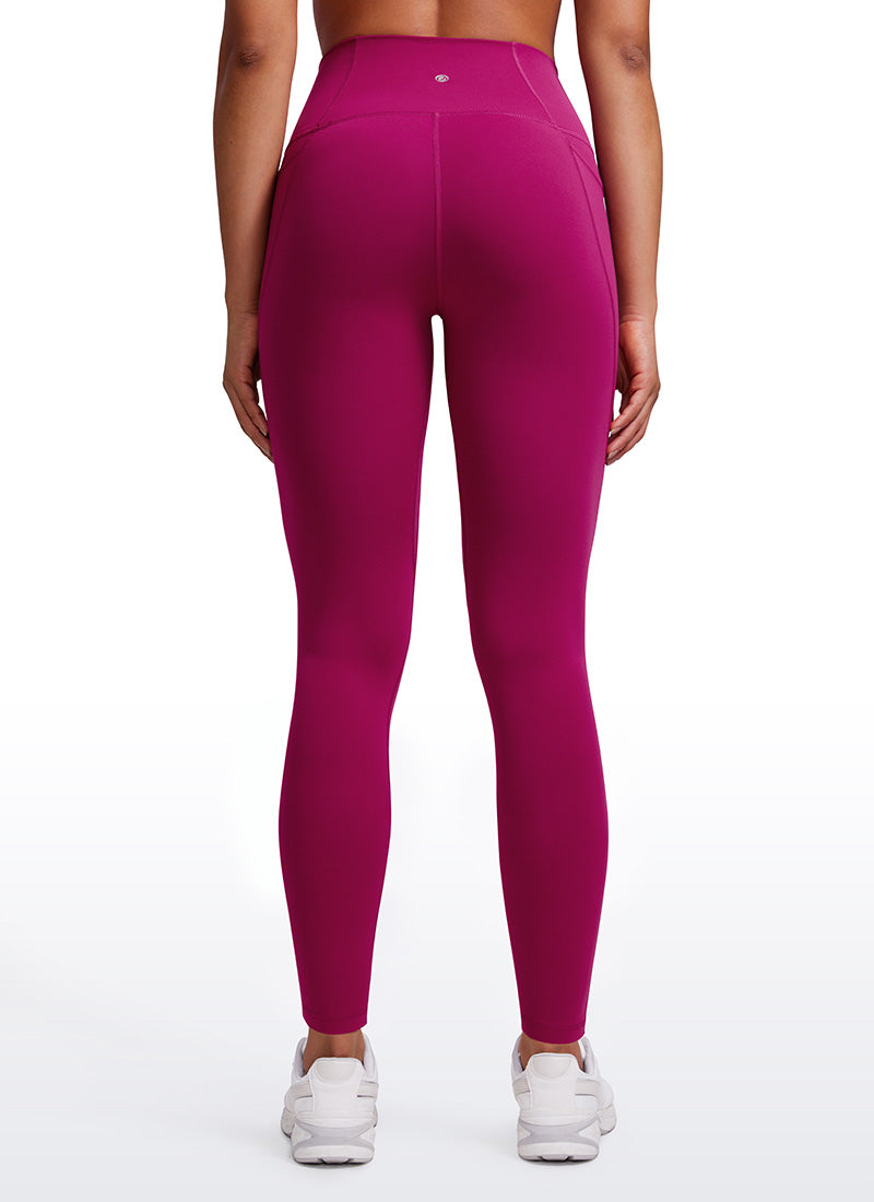 CRZ YOGA Dames Butterluxe Sportlegging met Zakken 71 cm
