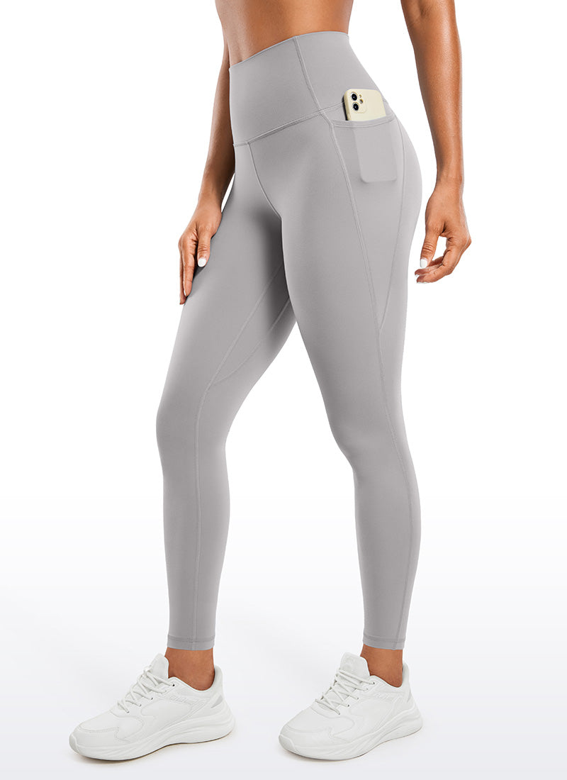 CRZ YOGA Dames Butterluxe Sportlegging met Zakken 71 cm