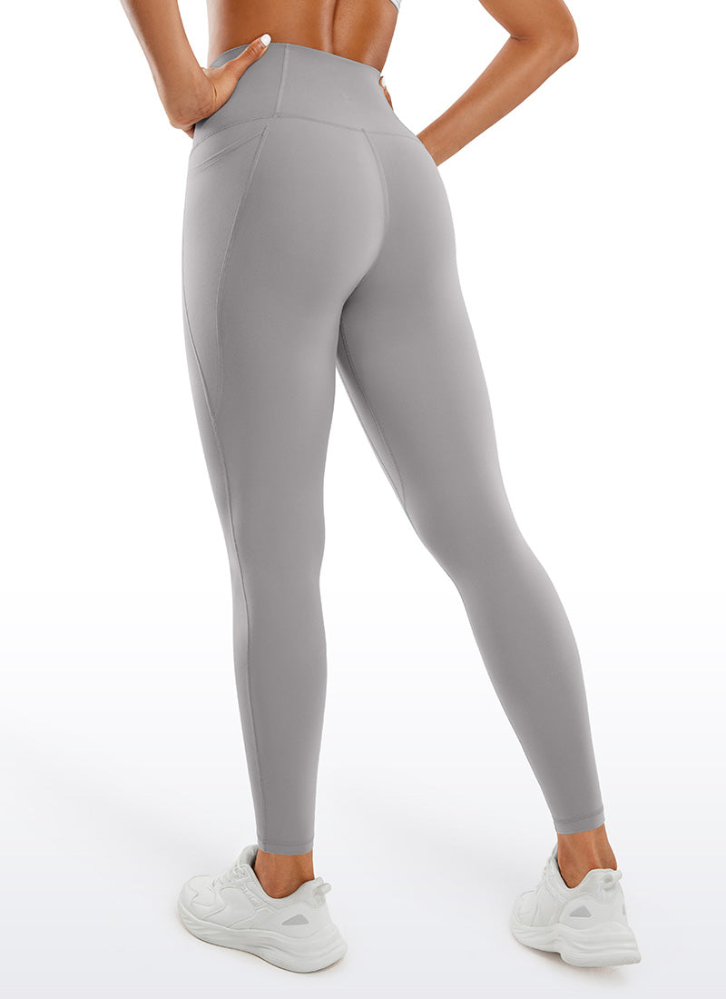 CRZ YOGA Dames Butterluxe Sportlegging met Zakken 71 cm