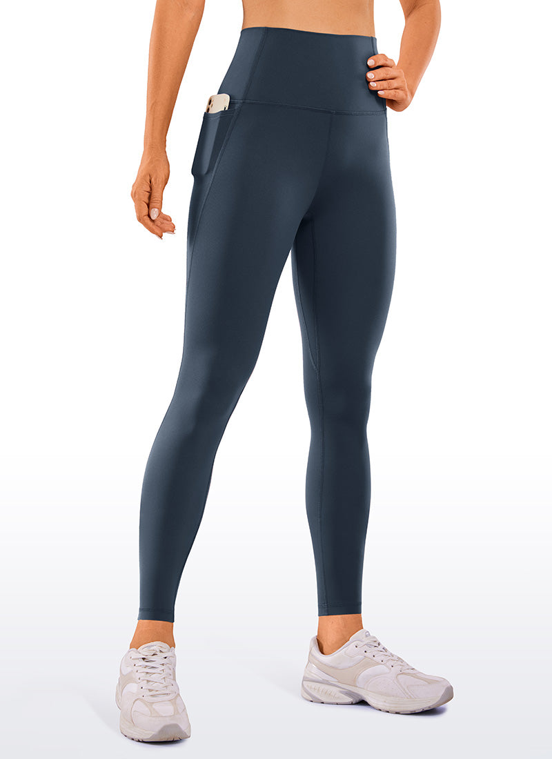 CRZ YOGA Dames Butterluxe Sportlegging met Zakken 71 cm