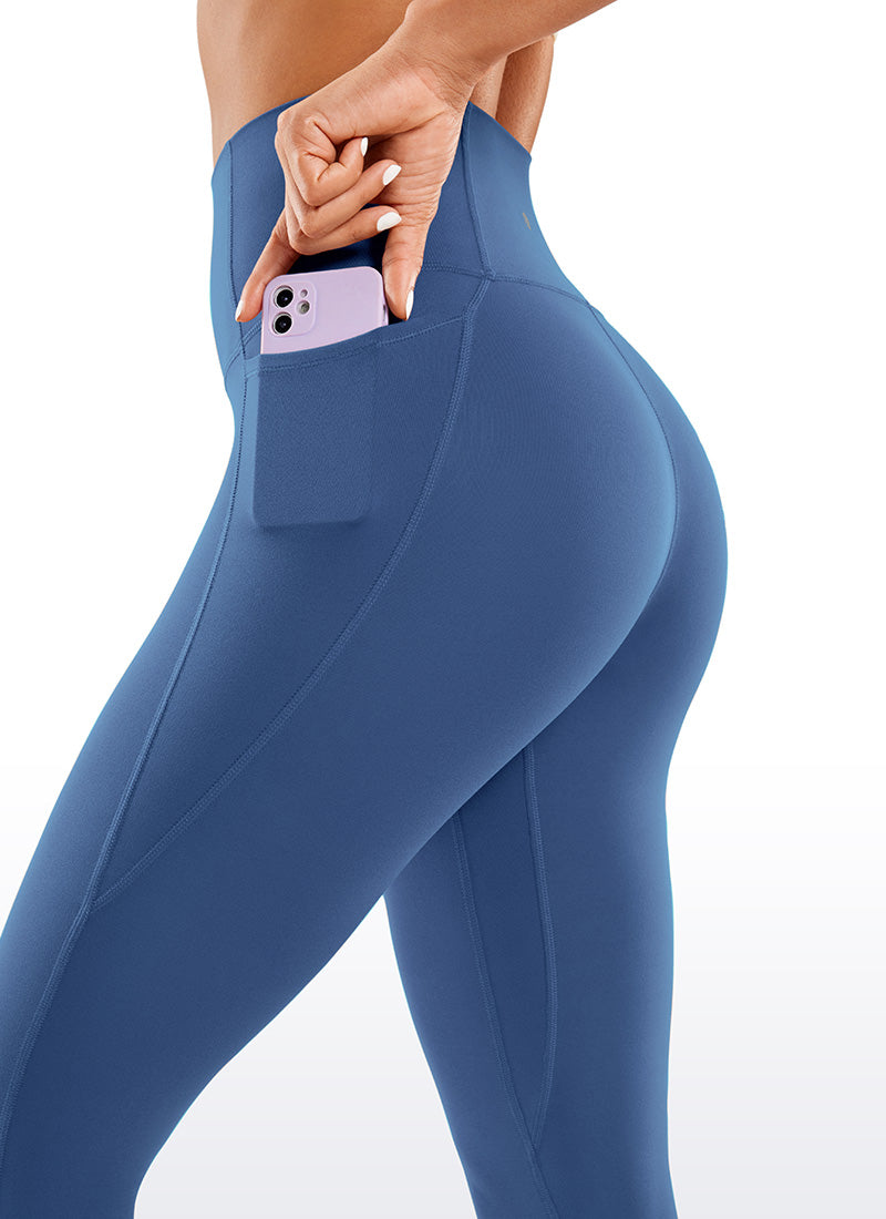 CRZ YOGA Dames Butterluxe Workout Legging met Zakken 76 cm