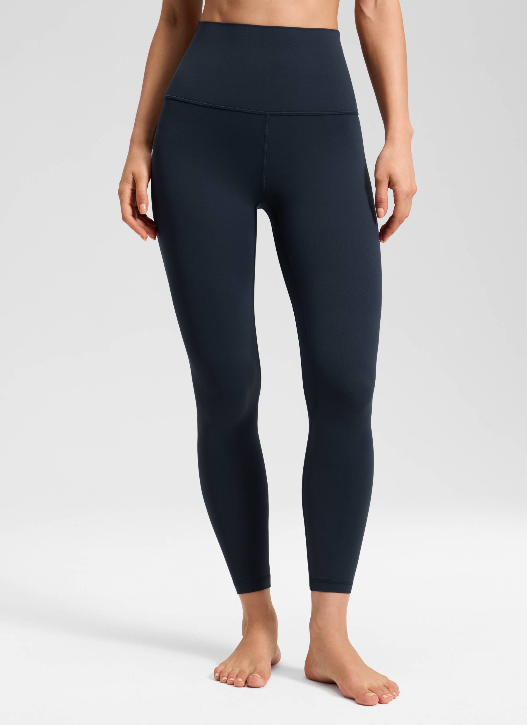 CRZ YOGA Legging de yoga Butterluxe taille très haute pour femme 64 cm True Navy