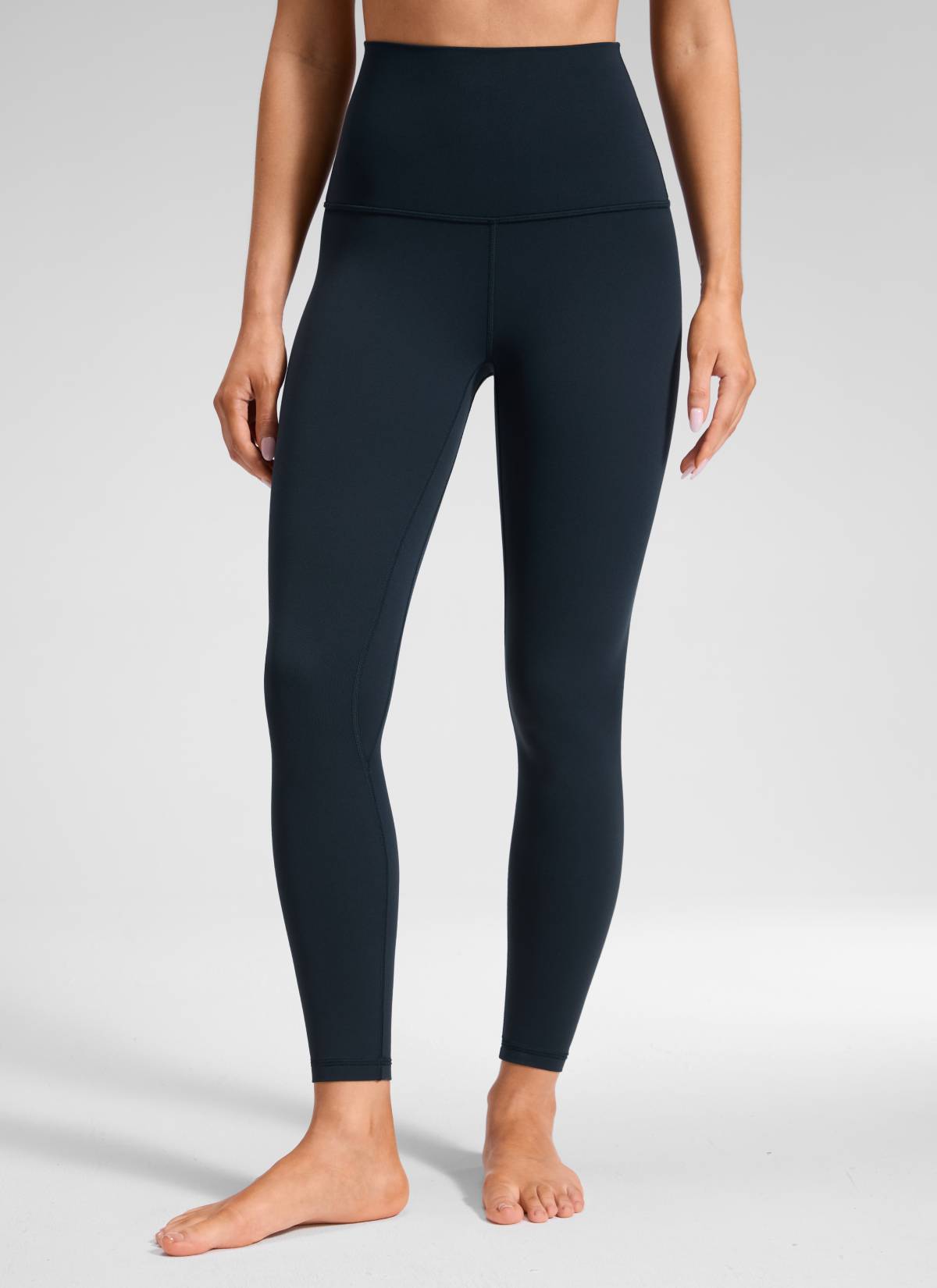 CRZ YOGA Women's Lounge Super High Rise Butterluxe Yoga Leggings 25'' True Navy
