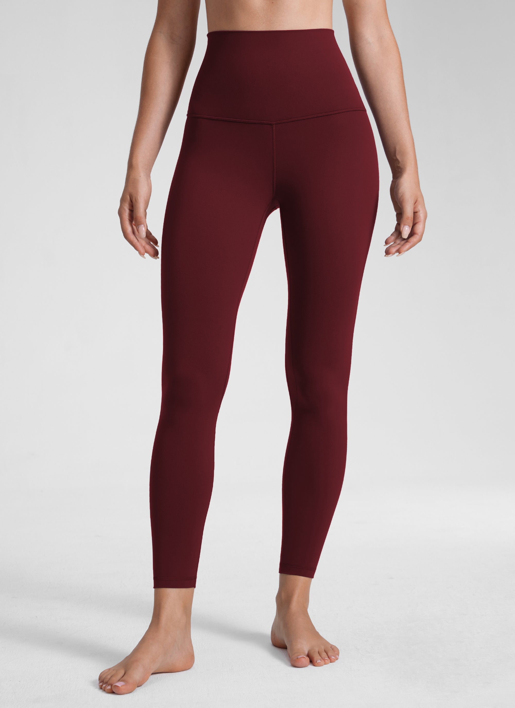 CRZ YOGA Dames Lounge Super High Rise Butterluxe Yoga Leggings 64 cm Red Merlot