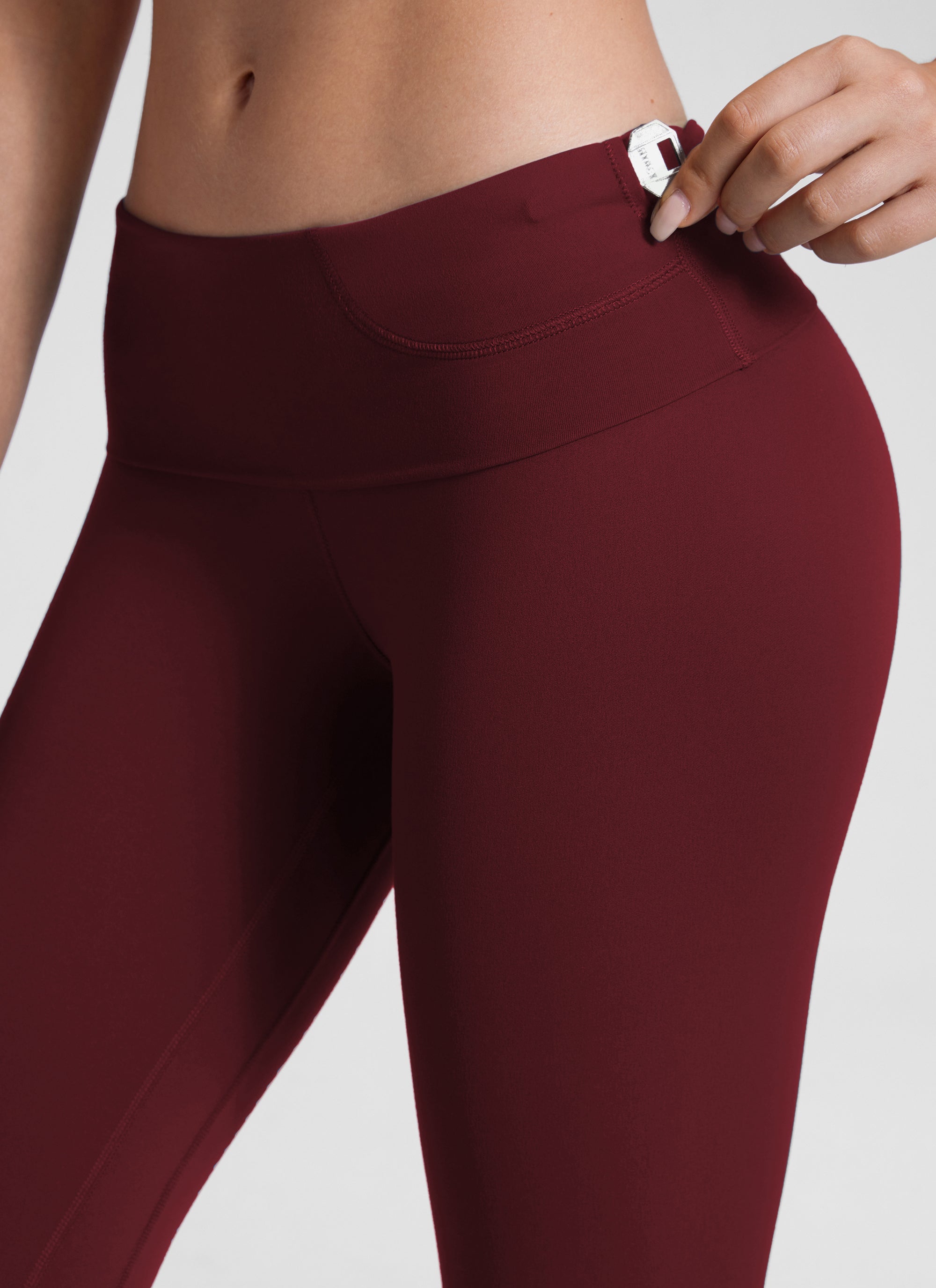 CRZ YOGA Dames Lounge Super High Rise Butterluxe Yoga Leggings 64 cm Red Merlot