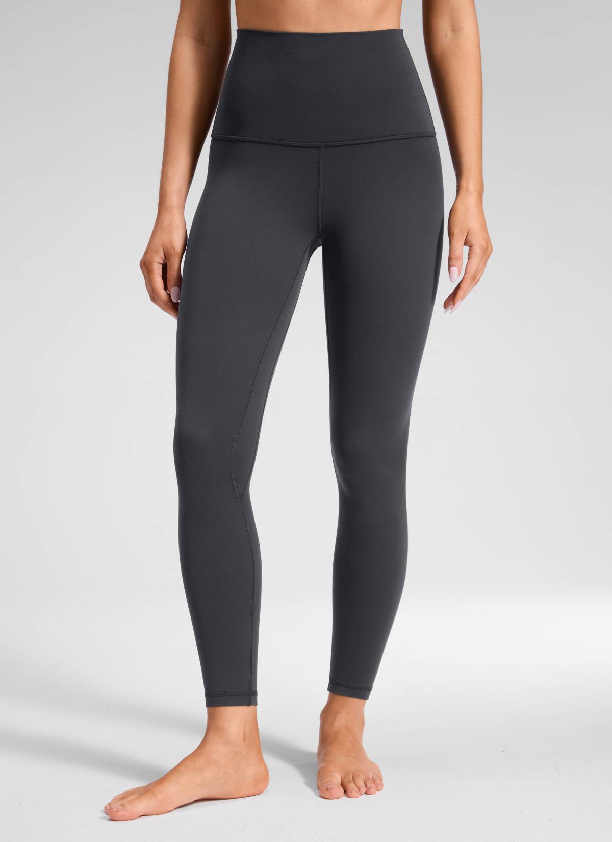 CRZ YOGA Legging de yoga Butterluxe taille très haute pour femme 64 cm Mysterious Grey