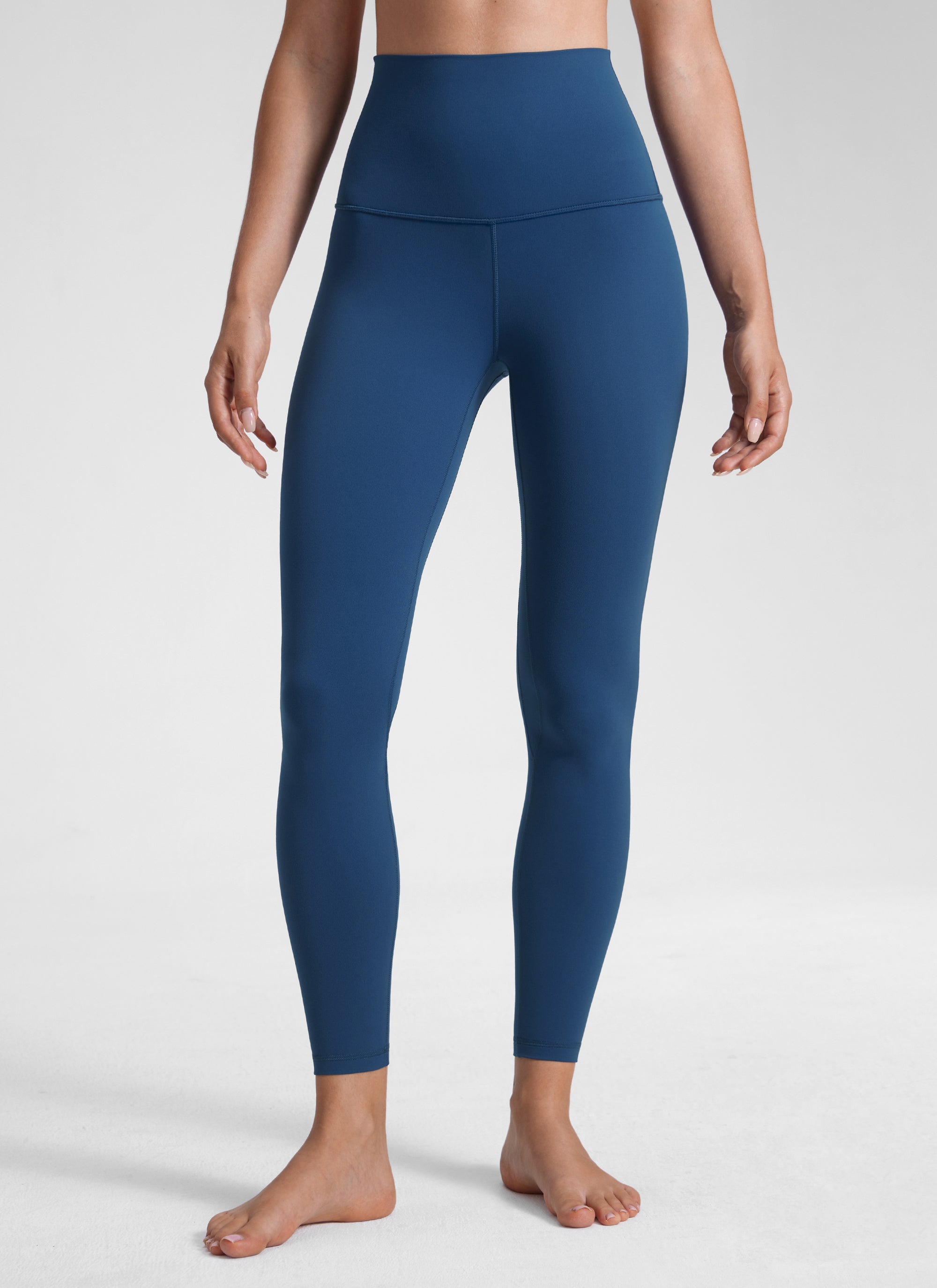 CRZ YOGA Legging de yoga Butterluxe taille ultra-haute cocooning 64 cm Femme French Navy
