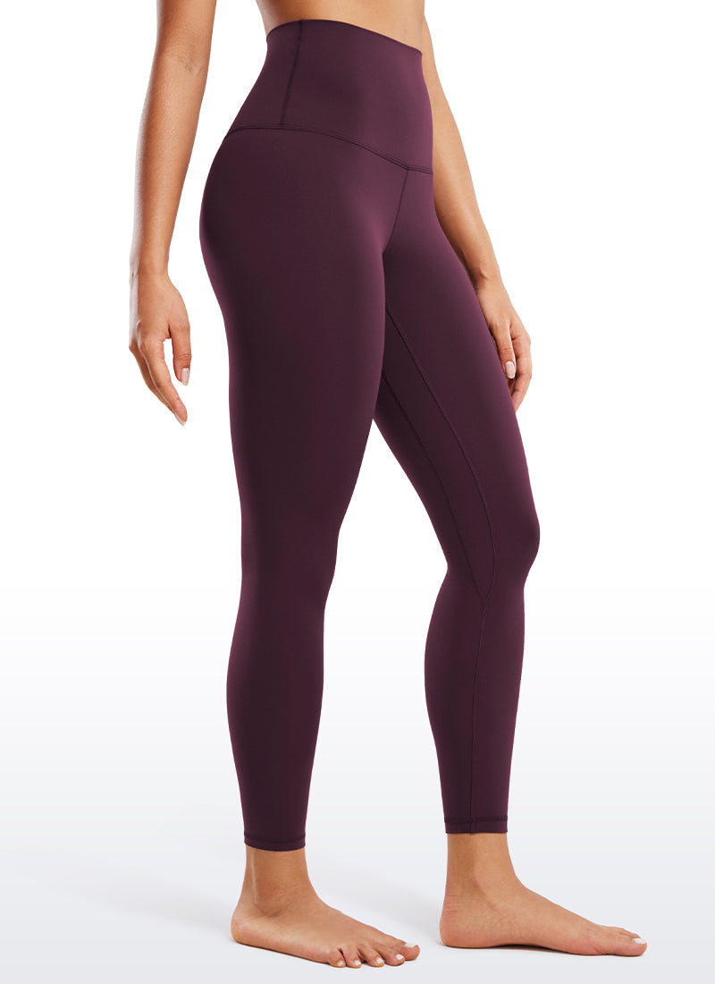 CRZ YOGA Legging de yoga Butterluxe taille très haute pour femme 64 cm Deep Purple