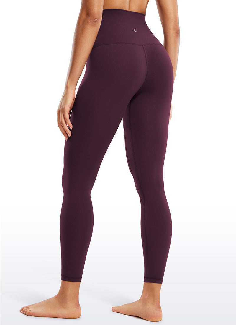 CRZ YOGA Legging de yoga Butterluxe taille très haute pour femme 64 cm Deep Purple
