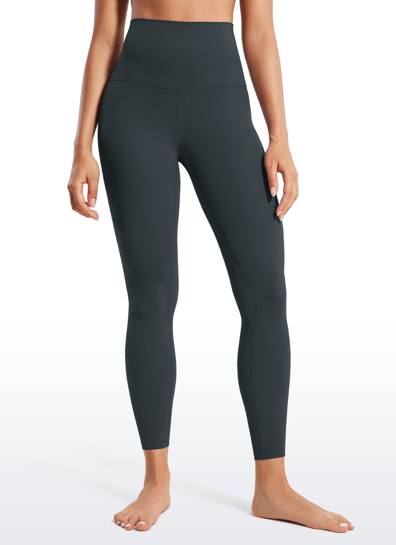 CRZ YOGA Dames Lounge Super High Rise Butterluxe Yogalegging 64 cm Dark Green