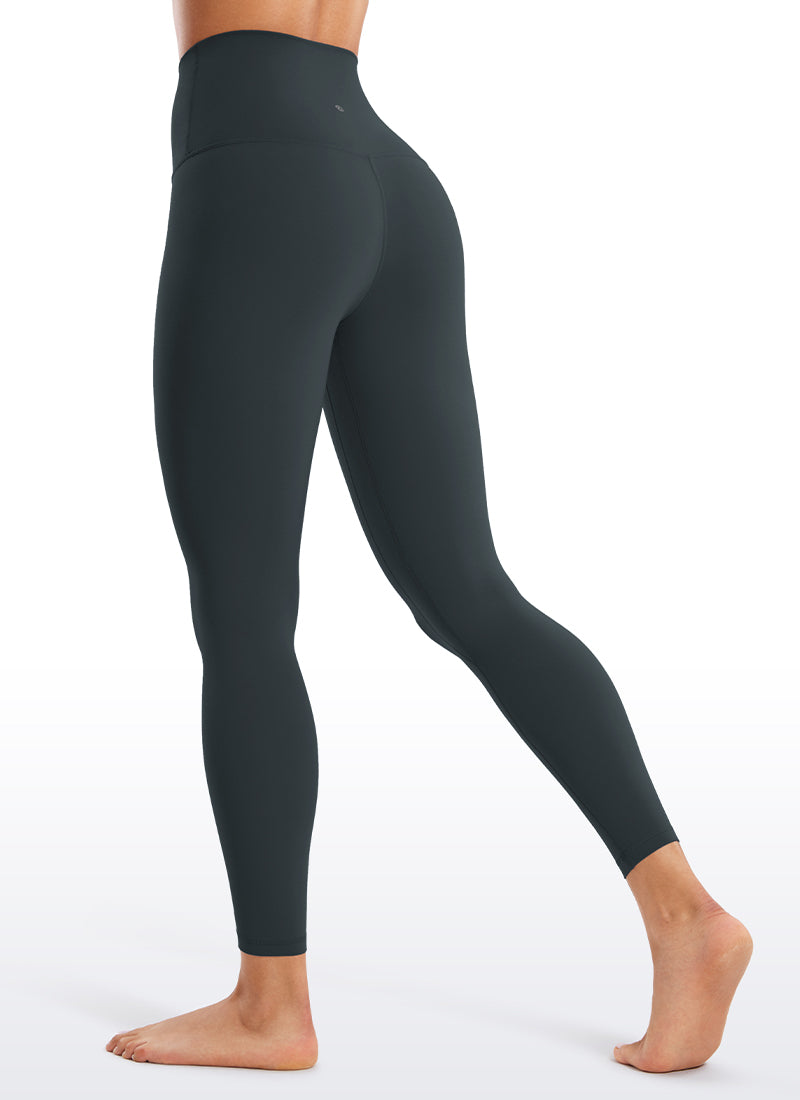CRZ YOGA Dames Lounge Super High Rise Butterluxe Yogalegging 64 cm Dark Green