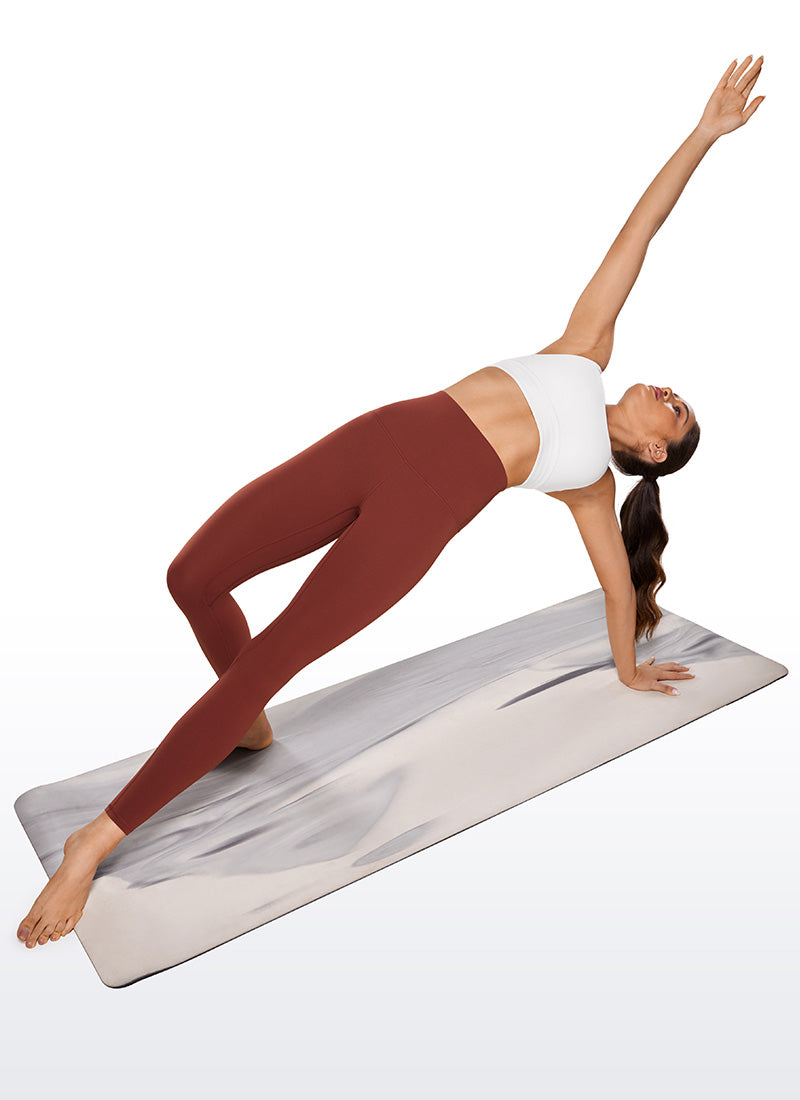 CRZ YOGA Dames Yoga Superhoge Taille Butterluxe Yoga Legging 71 cm Jujube Brown