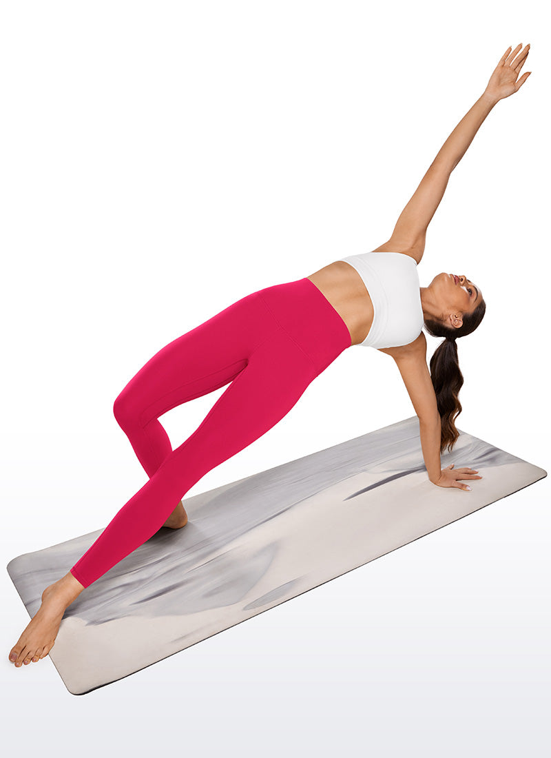 CRZ YOGA Dames Yoga Superhoge Taille Butterluxe Yoga Legging 71 cm Viva Magenta