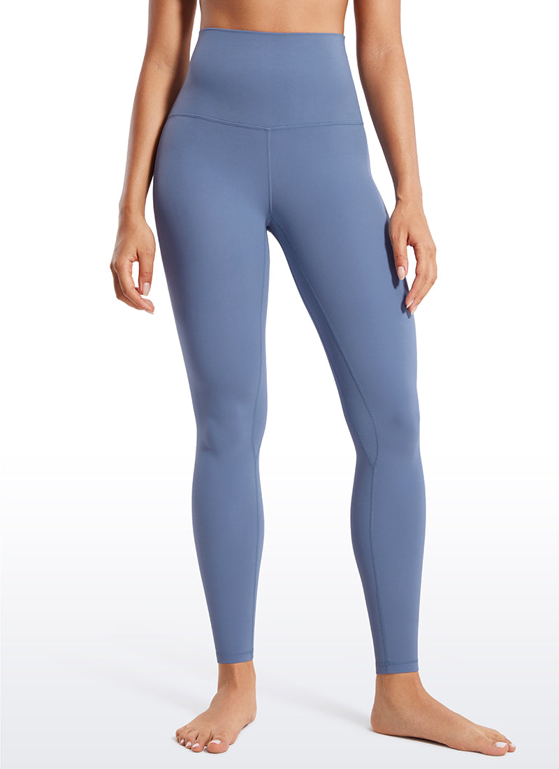 CRZ YOGA Dames Yoga Superhoge Taille Butterluxe Yoga Legging 71 cm Oasis Blue