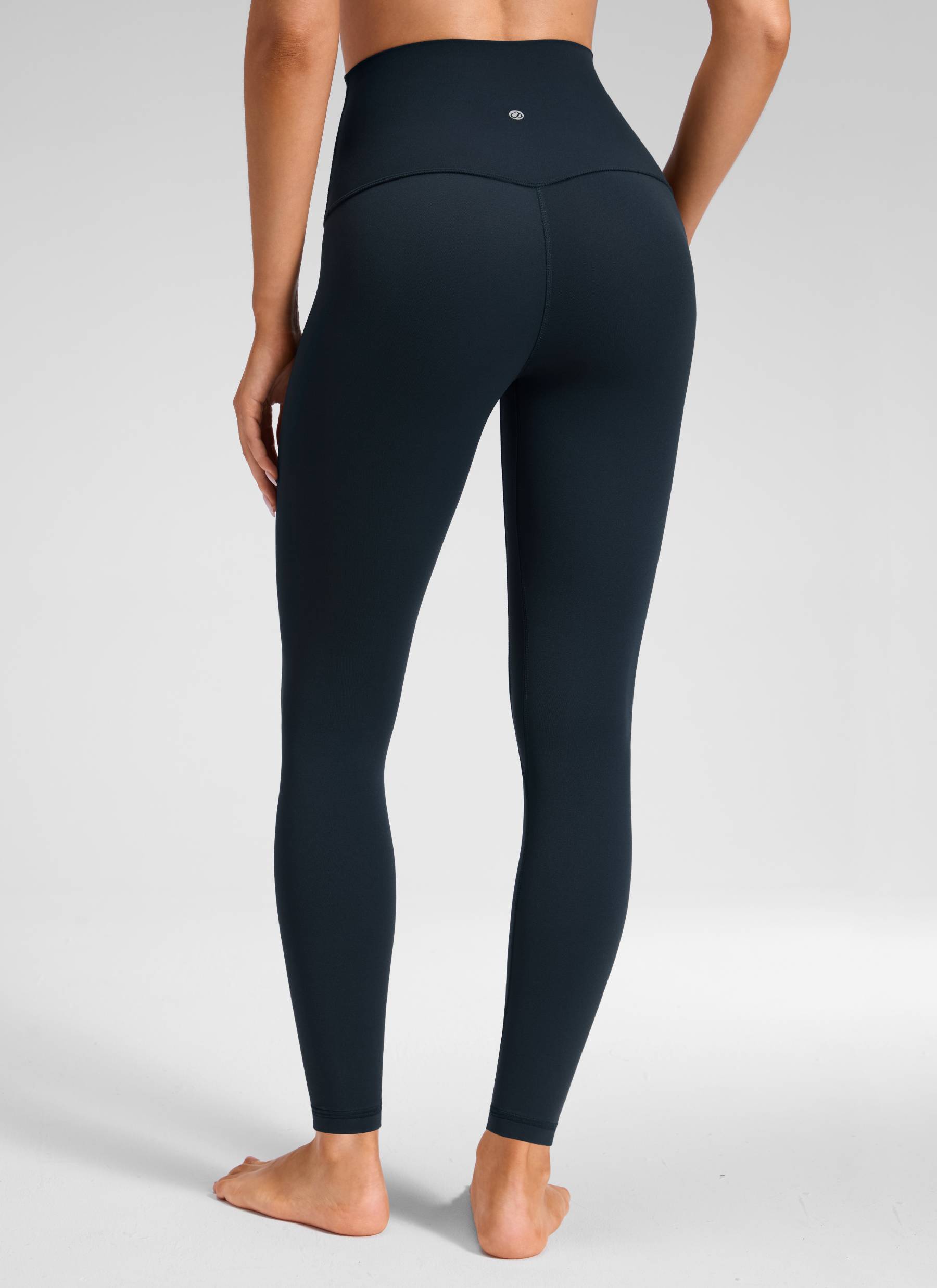 CRZ YOGA Damen Yoga-Leggings mit superhohem Bund und Butterluxe-Design, 71 cm, True Navy