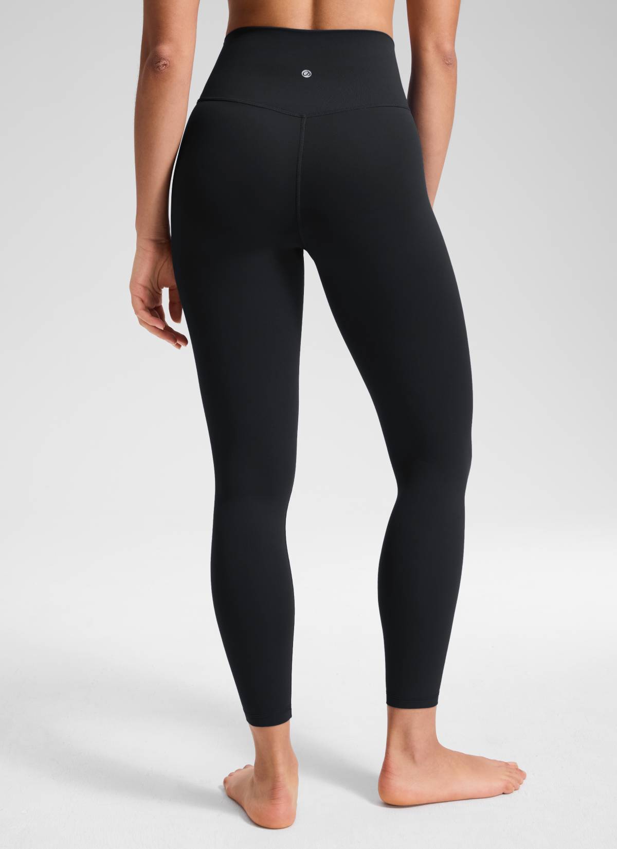 CRZ YOGA Dames High Rise Butterluxe Yogalegging 64 cm V-kruistaille Zwart