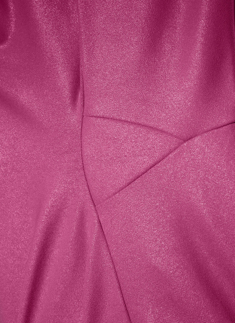 CRZ YOGA – damskie legginsy z matowej sztucznej skóry Butterluxe bez przedniego szwu, długość 26,5'' – kolor magenta-fioletowy, klasyczny wzór