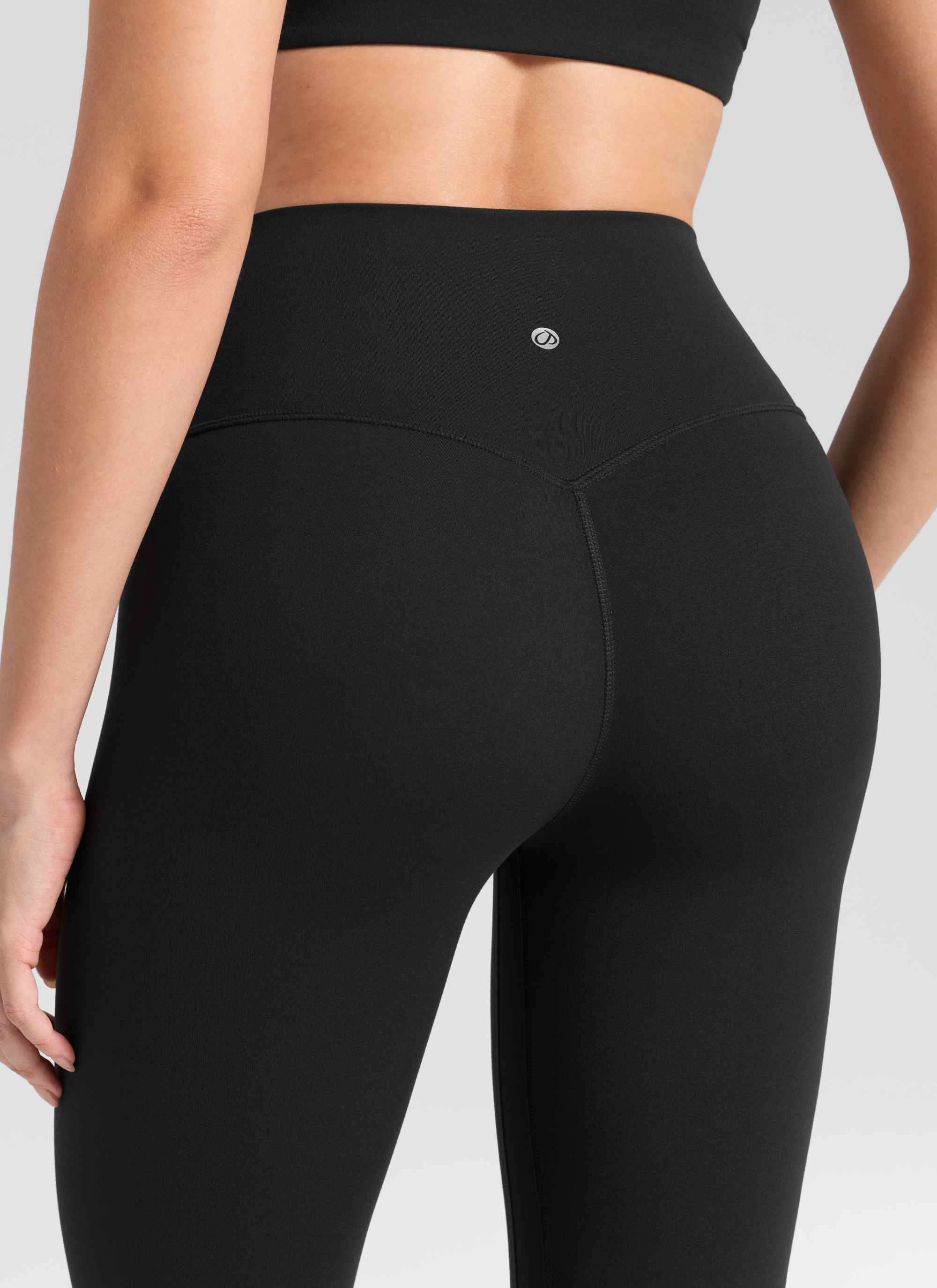 CRZ YOGA Дамски спортен клин за йога с висока талия Butterlift 64 см Black