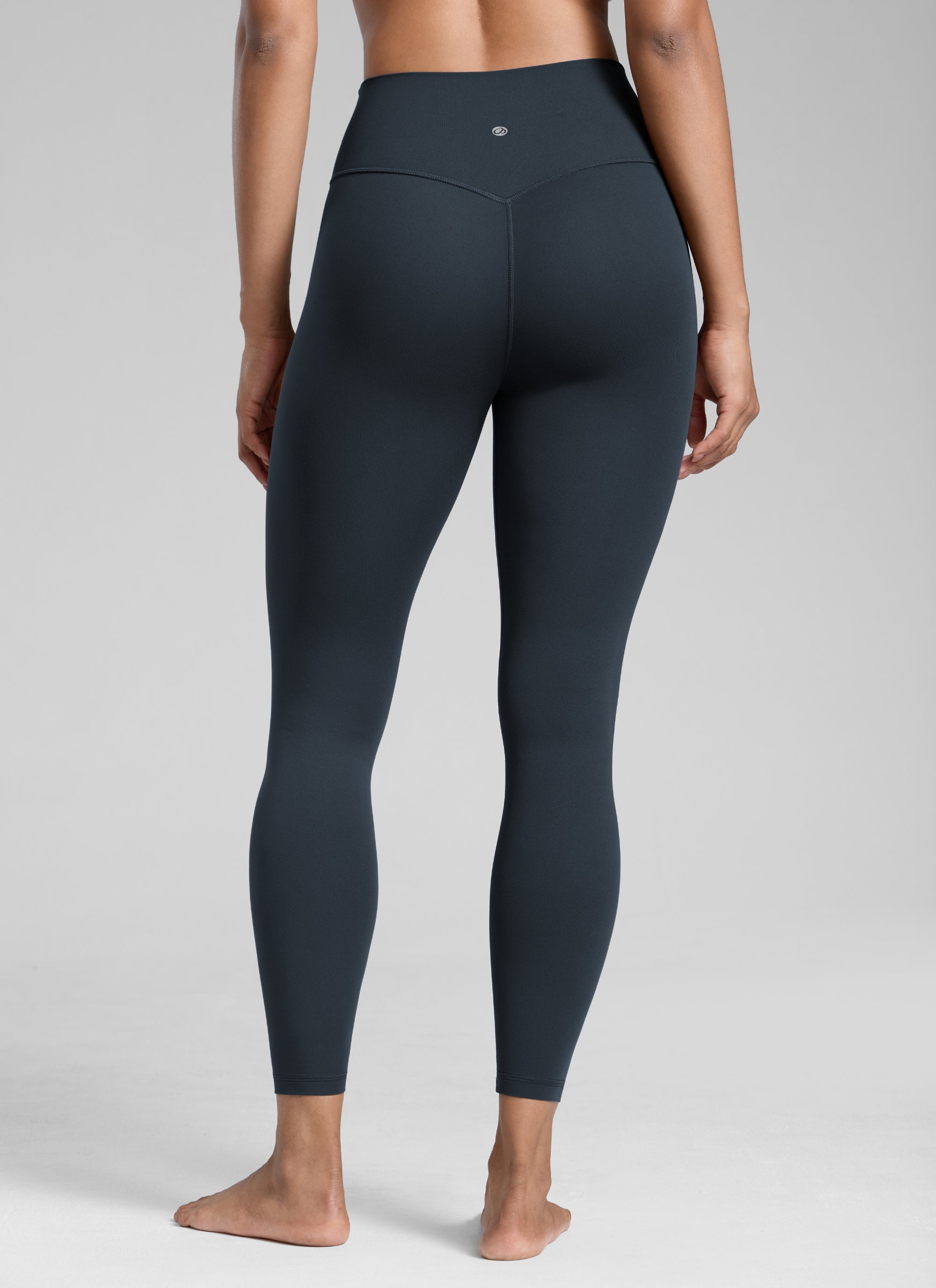 CRZ YOGA Träningsleggings med hög midja och Butterlift för dam, 64 cm, True Navy @model_info:Barbara