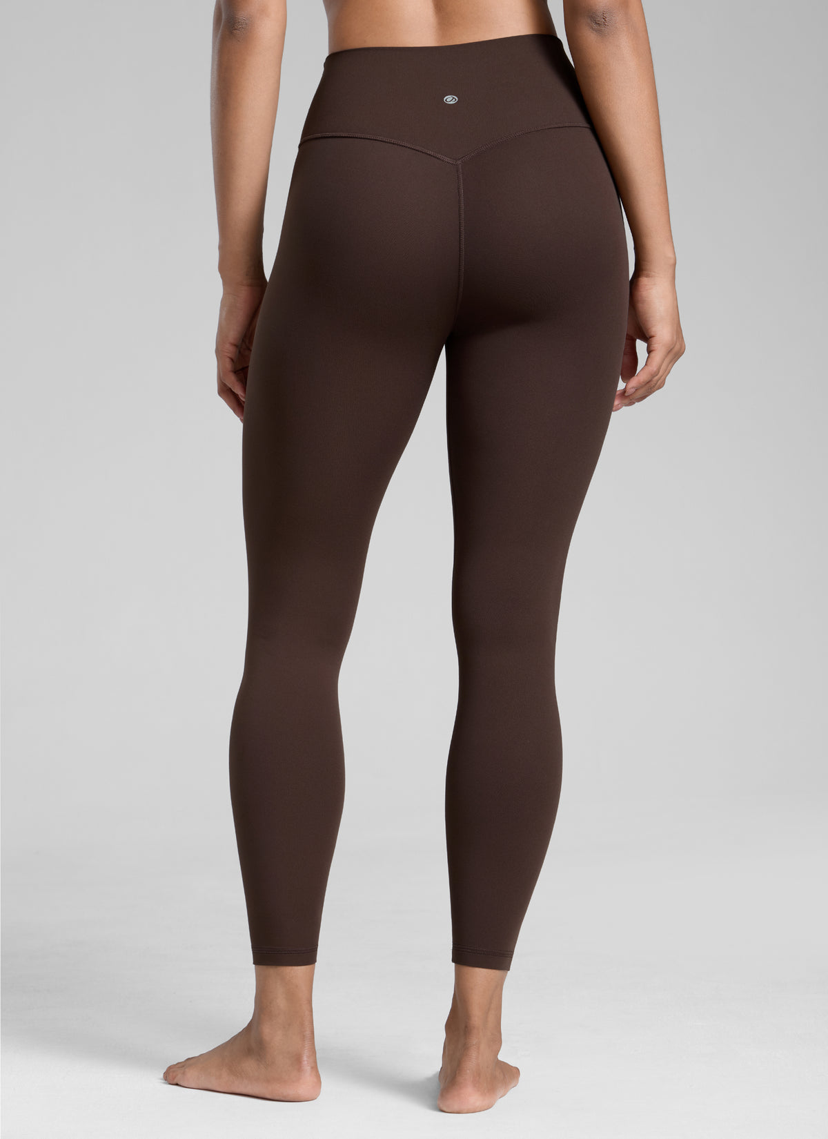CRZ YOGA Träningsleggings med hög midja och Butterlift för dam, 64 cm, Hot Fudge Brown @model_info:Barbara