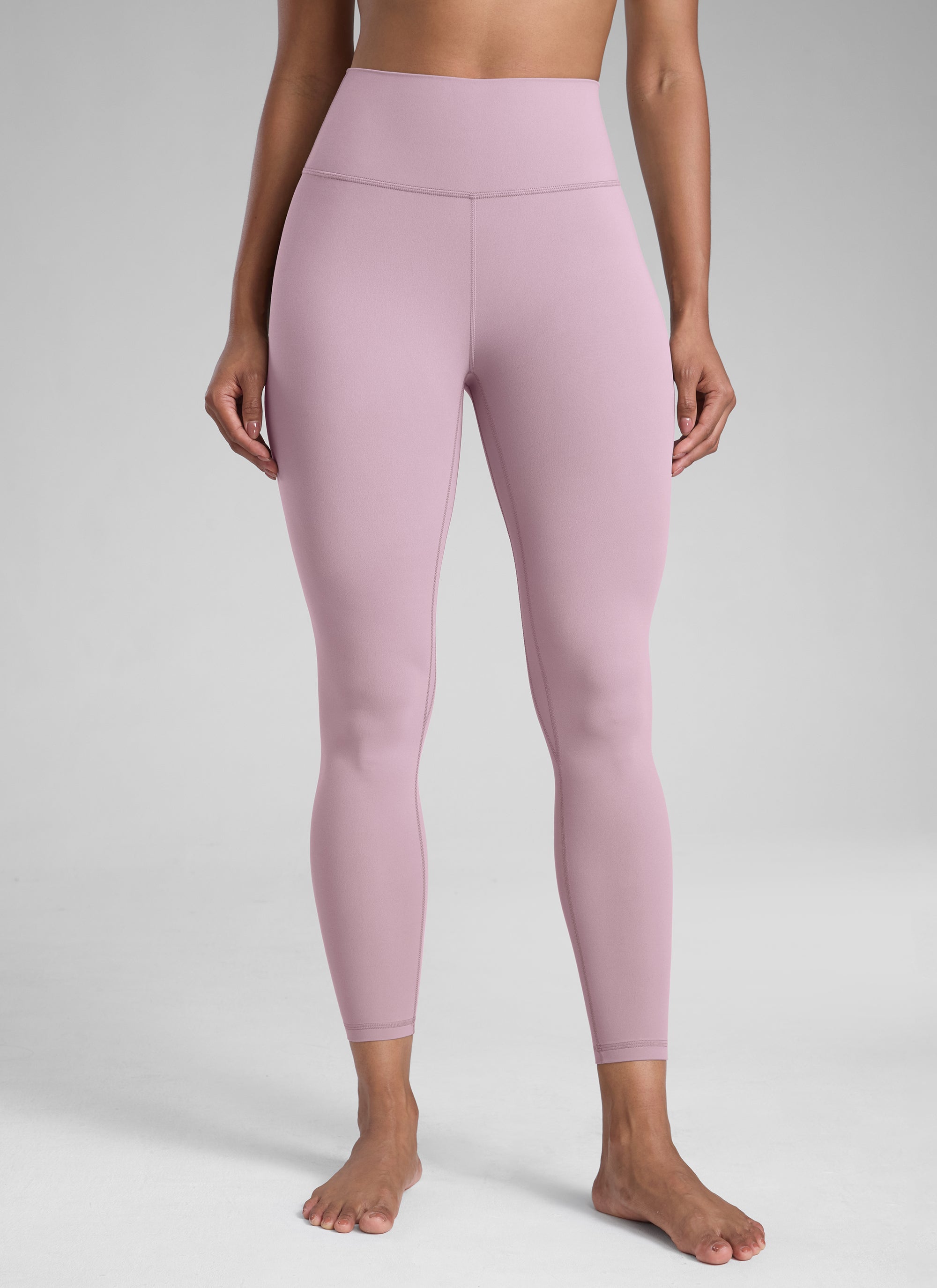 CRZ YOGA Leggings da Yoga da Donna da Allenamento a Vita Alta Butterlift 64 cm Pink Lilac