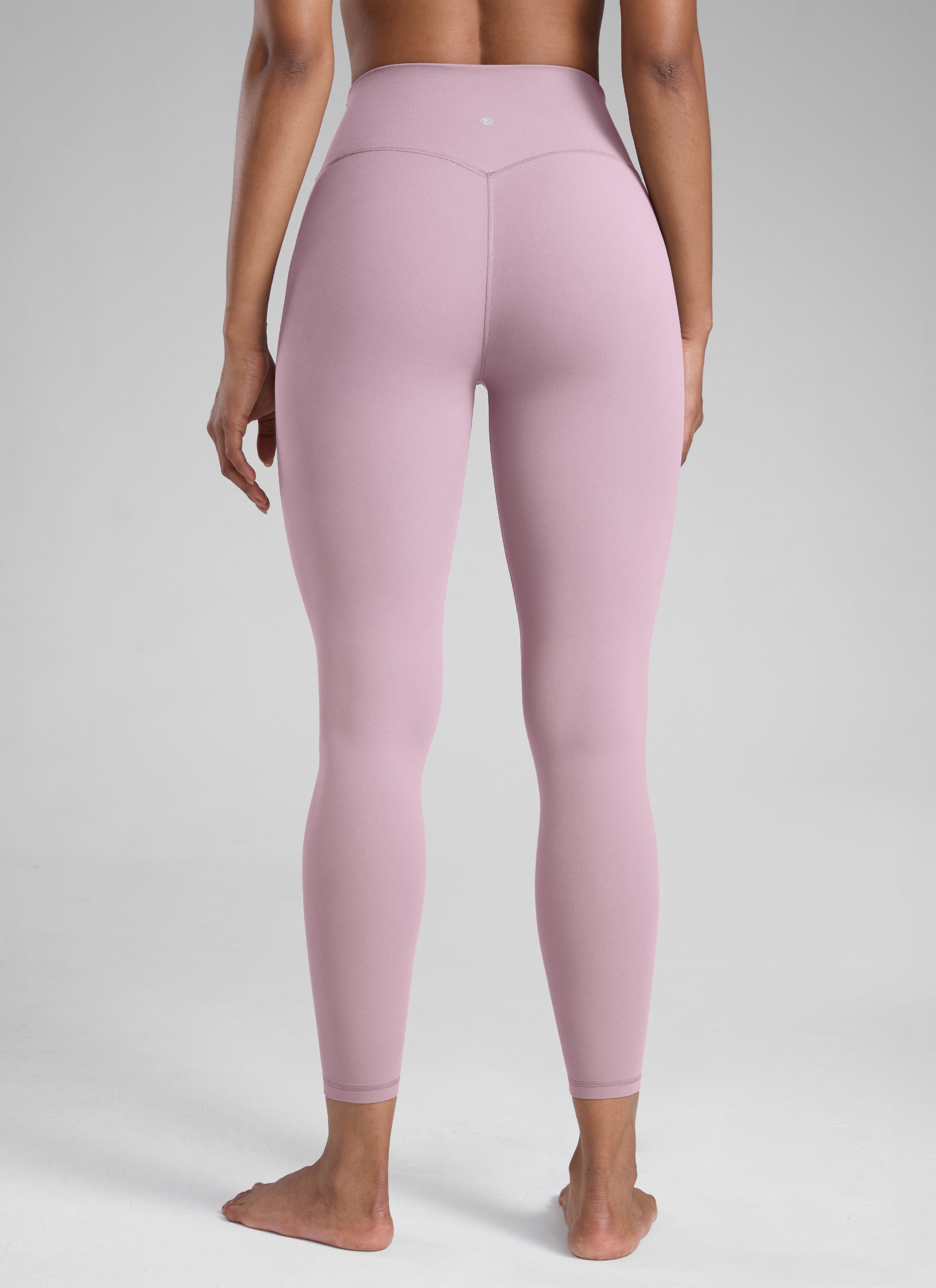 CRZ YOGA Leggings da Yoga da Donna da Allenamento a Vita Alta Butterlift 64 cm Pink Lilac