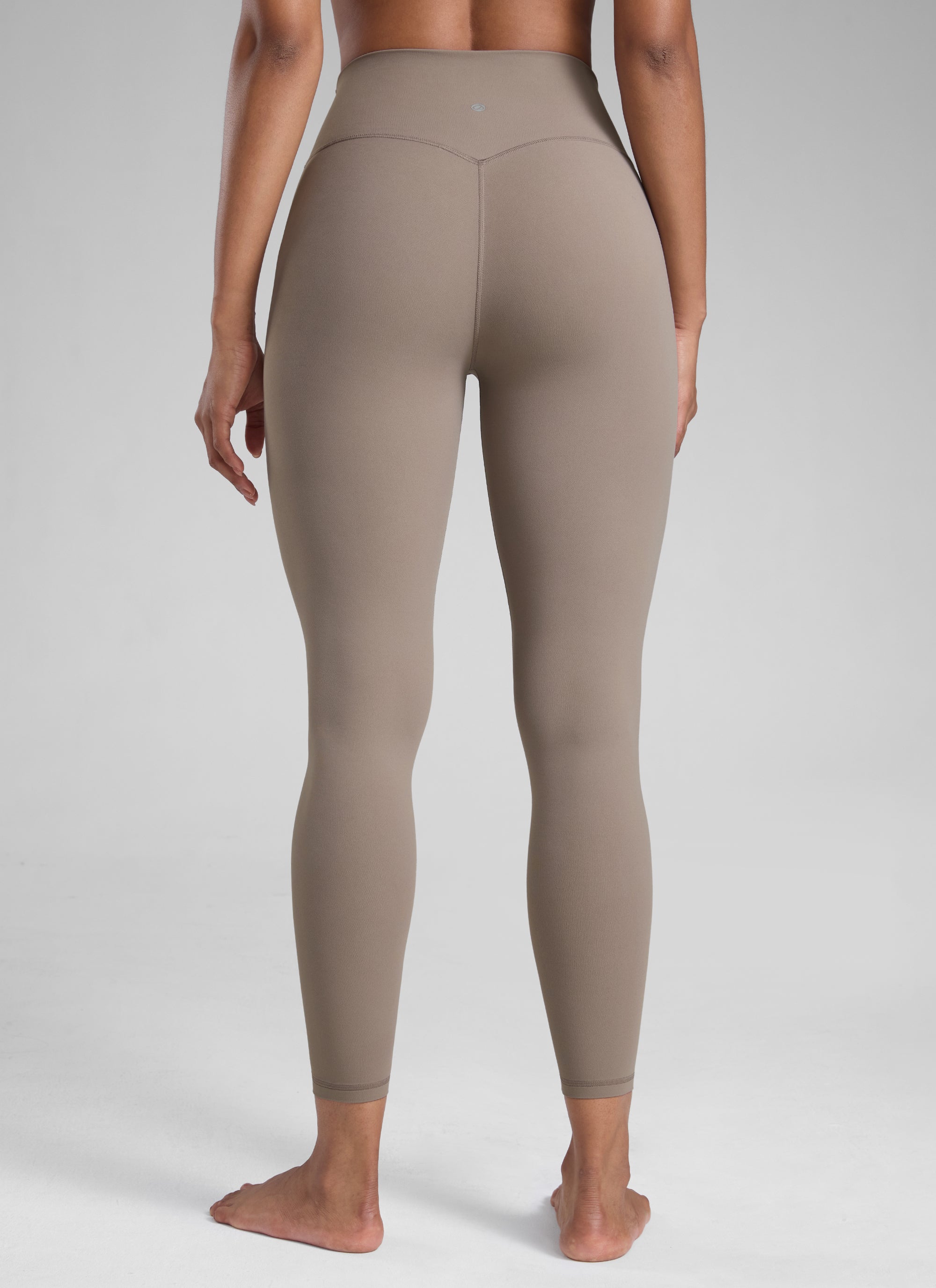 CRZ YOGA Leggings da Yoga da Donna Butterlift a Vita Alta per Allenamento 64 cm Latte Cremoso