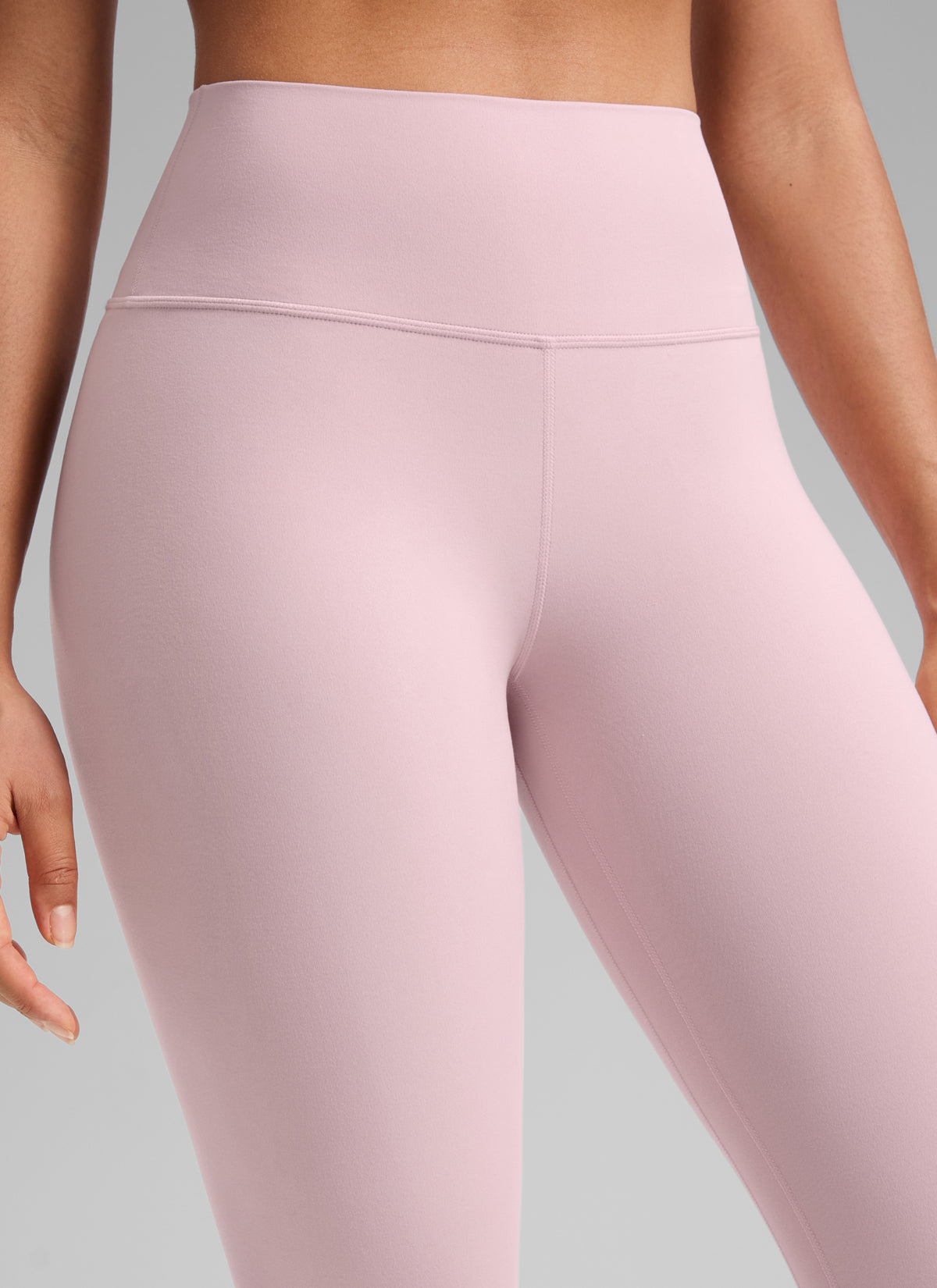 CRZ YOGA Women's Workout High Rise Butterlift Yoga Leggings 25'' Pink Haze @model_info:F