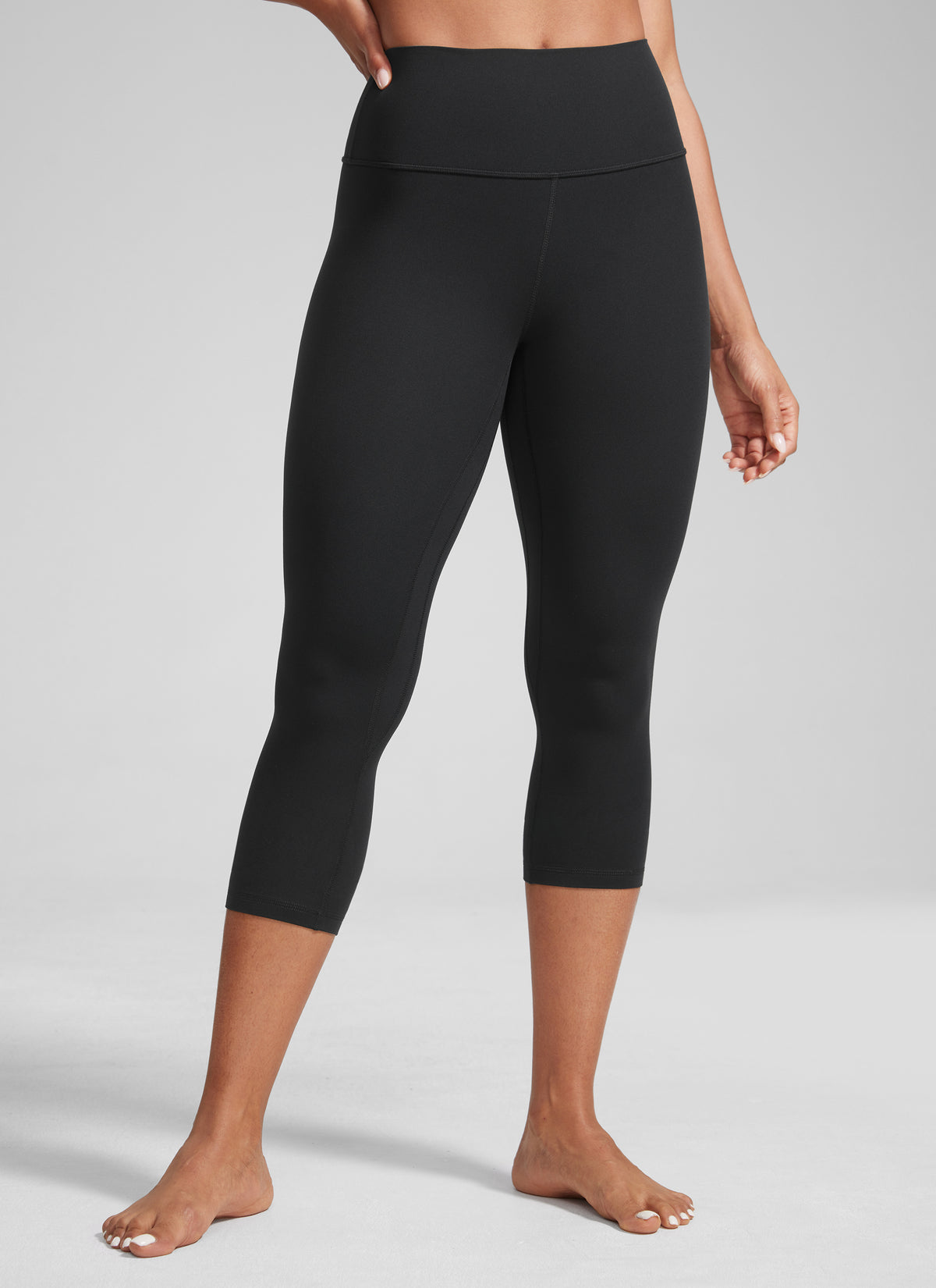 CRZ YOGA Dame Capris Treningsleggings med høy midje 21