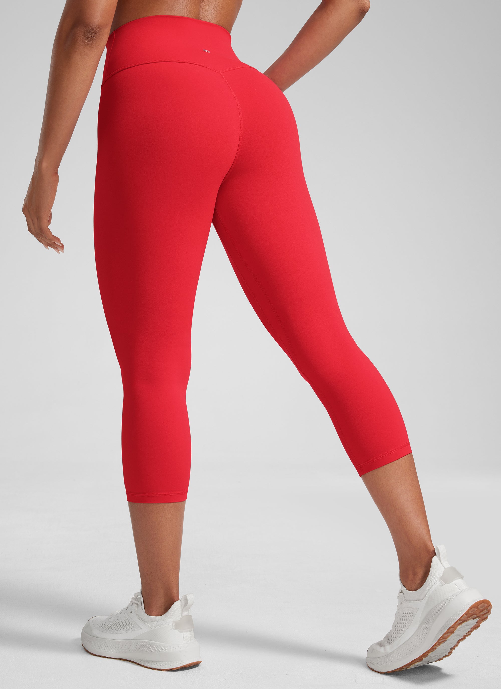 CRZ YOGA Women's High Waisted Capris Workout Leggings 21