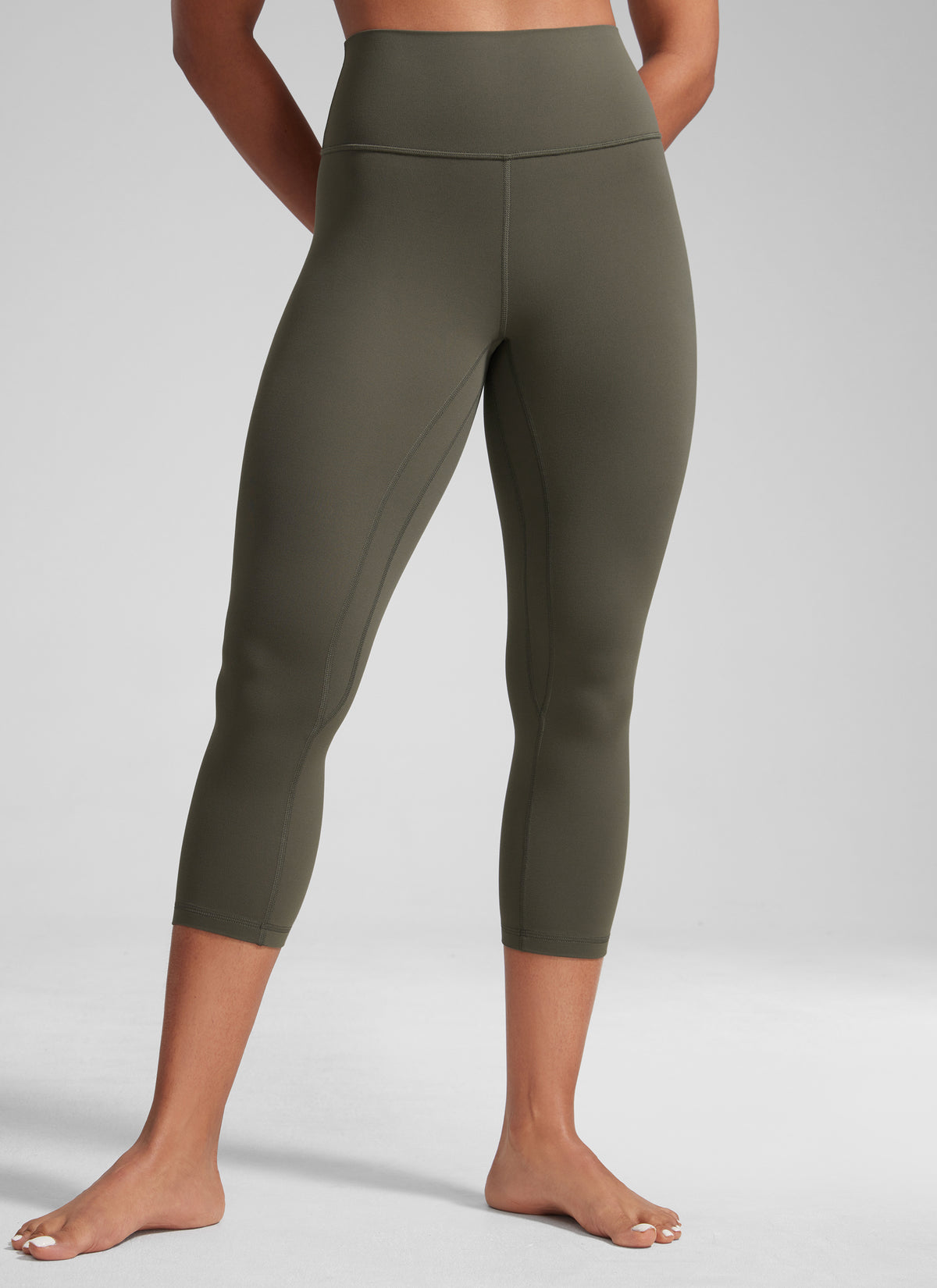 CRZ YOGA Women's High Waisted Capris Workout Leggings 21