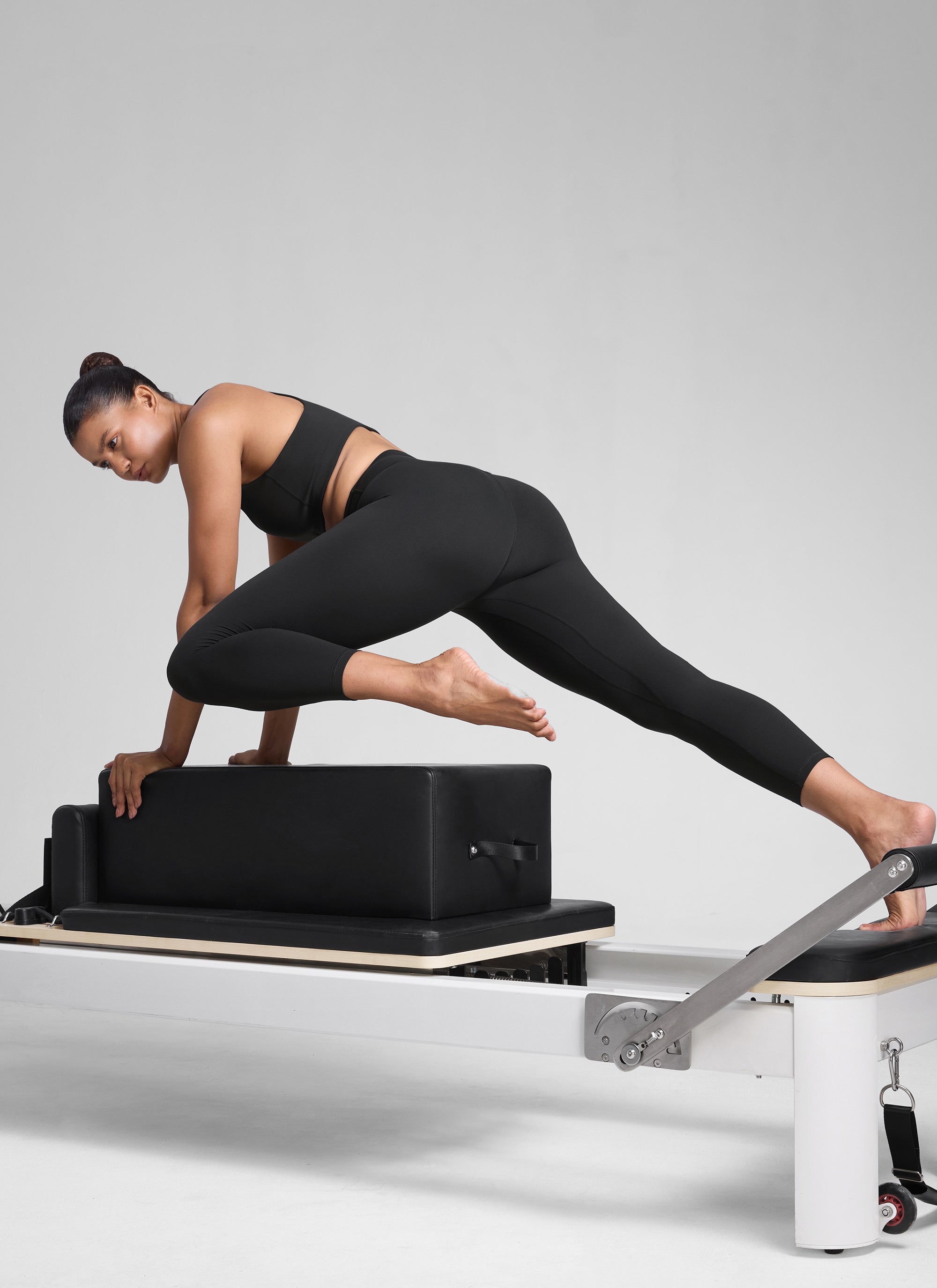 CRZ YOGA Dame Capris Treningsleggings med høy midje 23