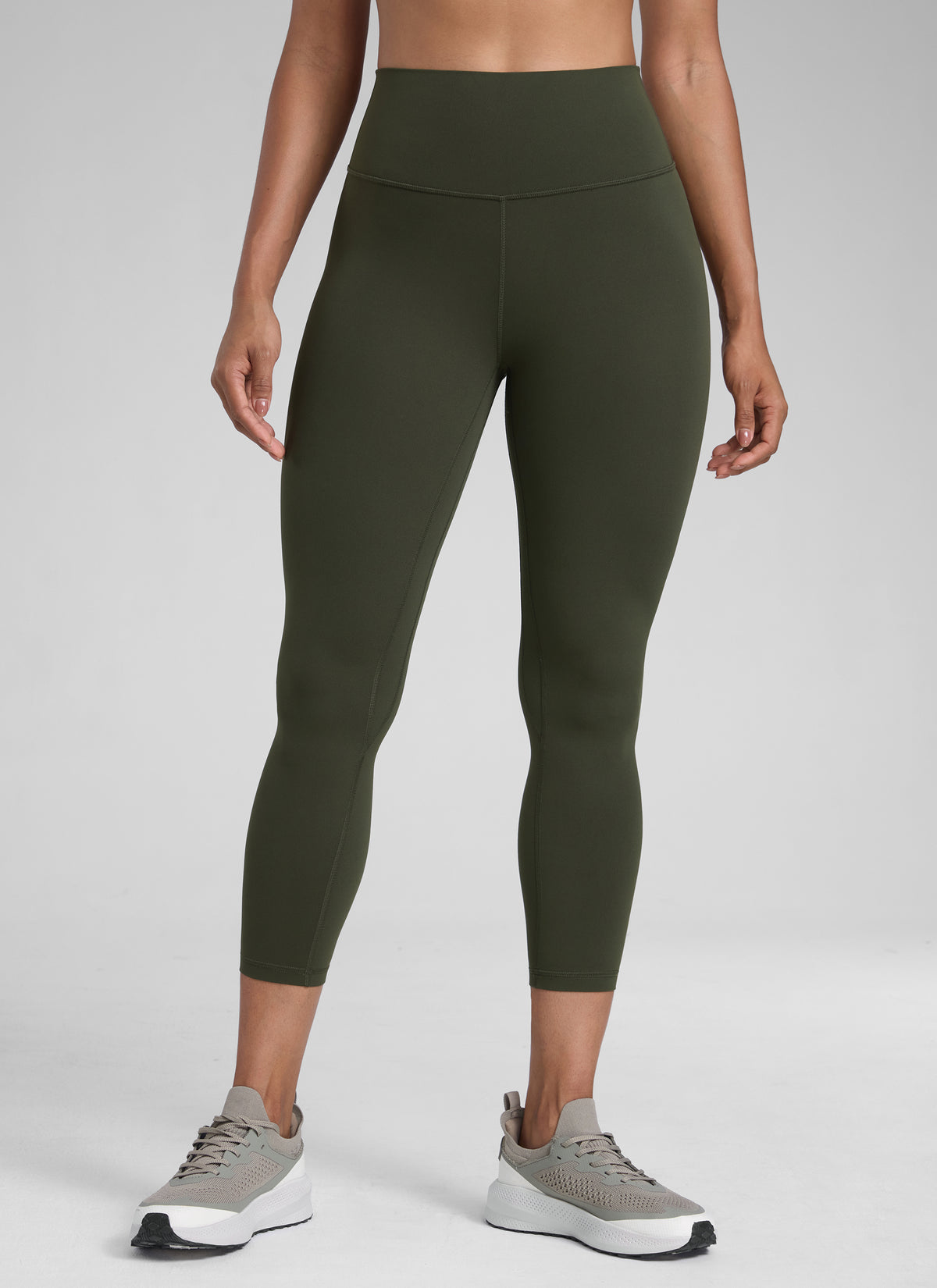 CRZ YOGA Dame Capris Treningsleggings med høy midje 23