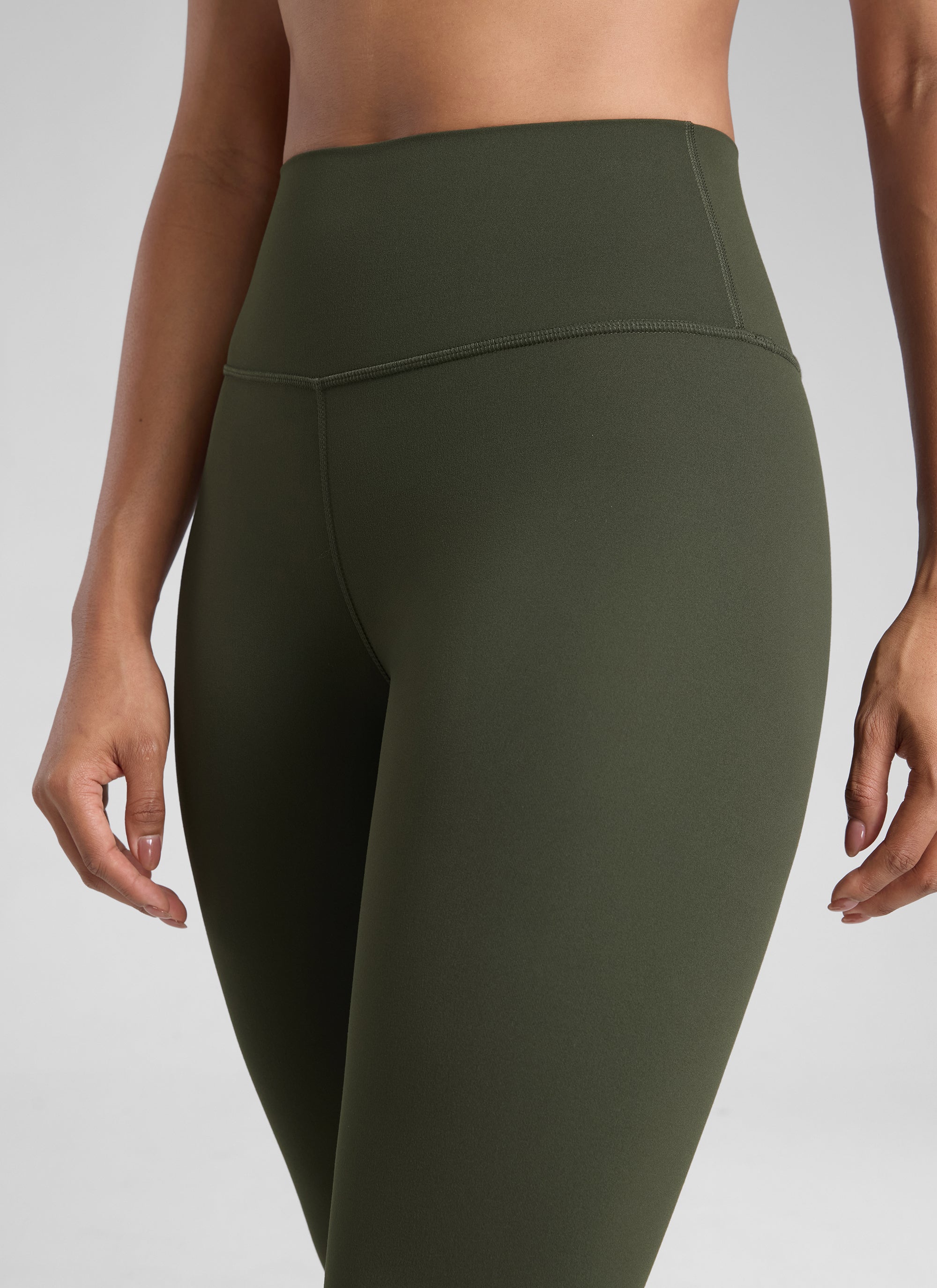 CRZ YOGA Dame Capris Treningsleggings med høy midje 23
