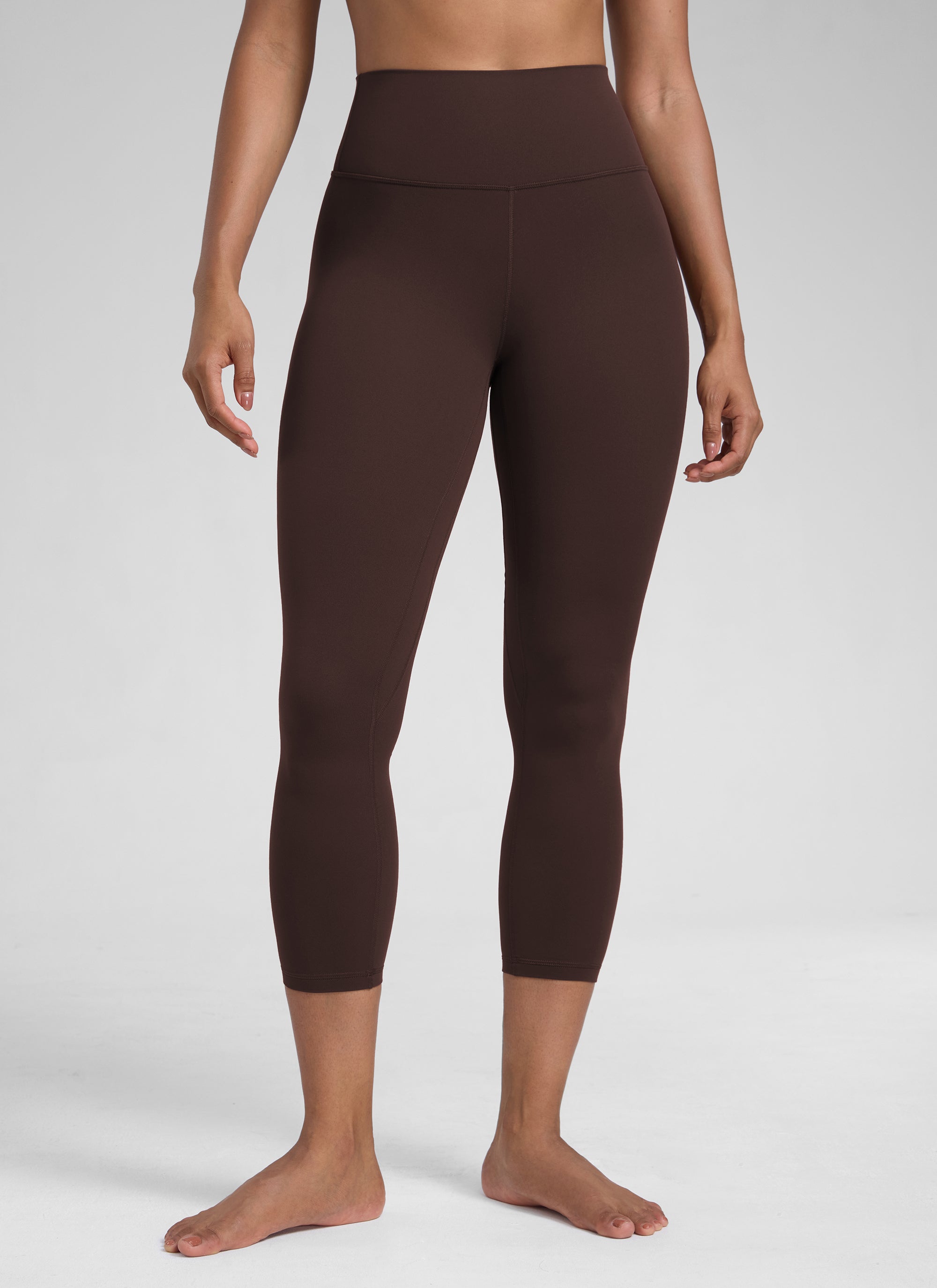 CRZ YOGA Women's High Waisted Capris Workout Leggings 23