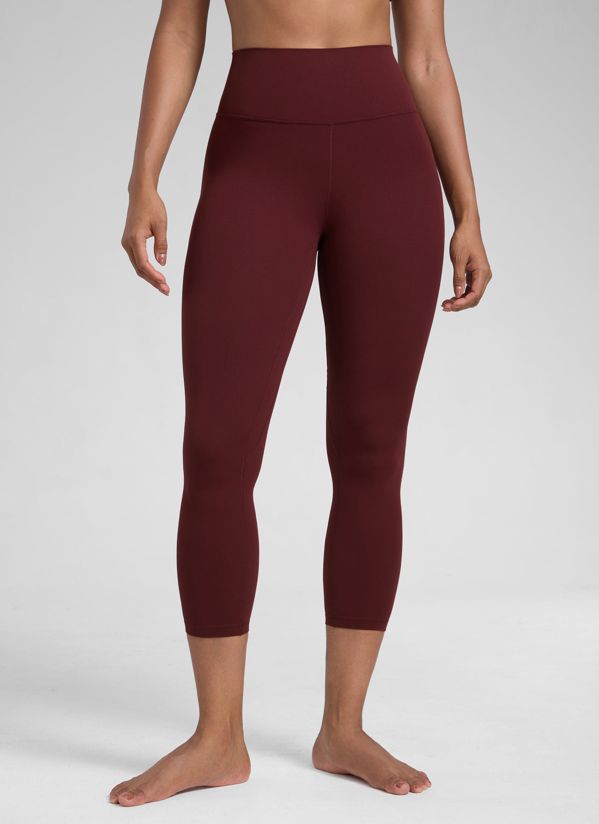 CRZ YOGA Women's High Waisted Capris Workout Leggings 23