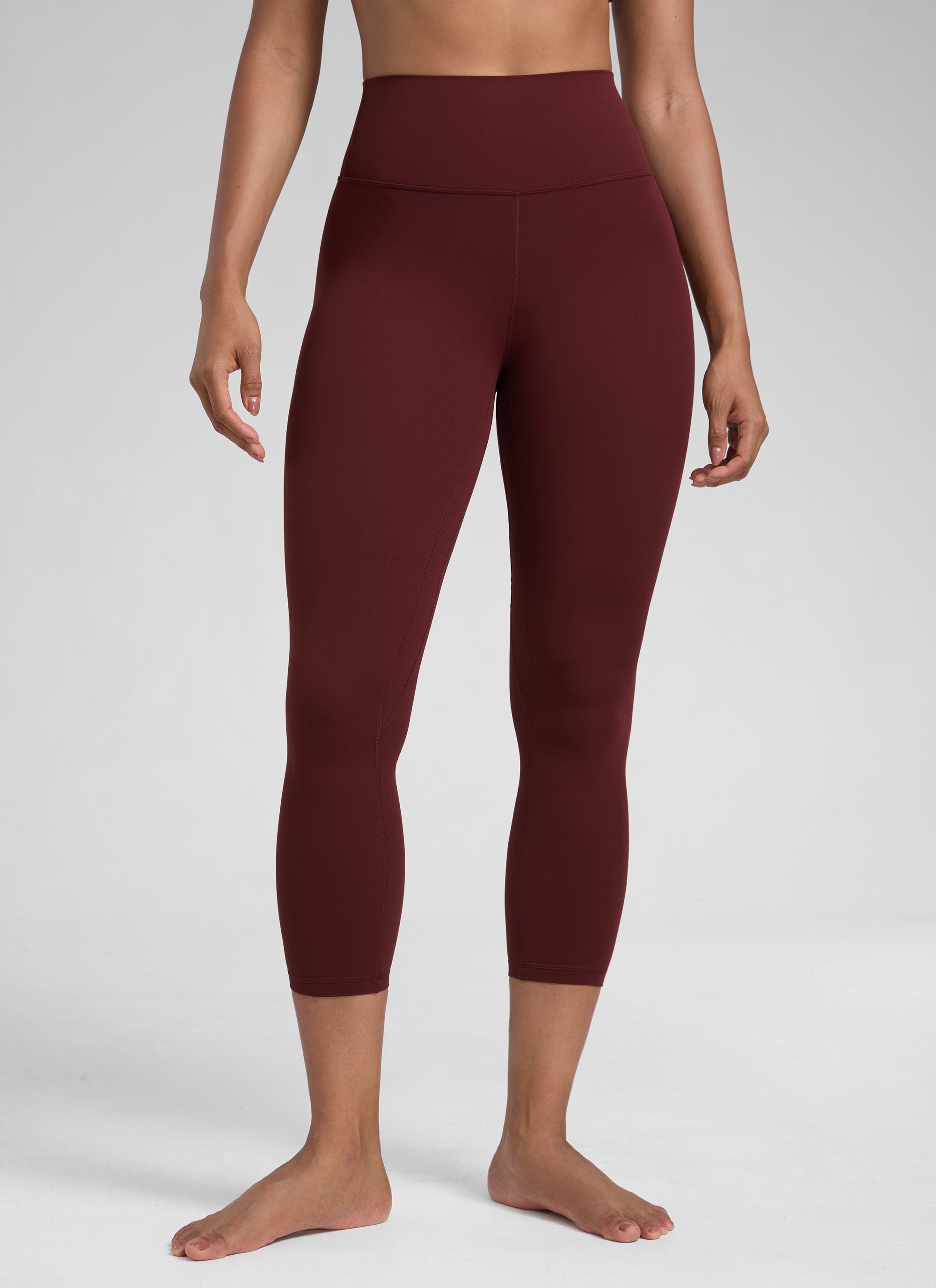 CRZ YOGA Dame Capris Treningsleggings med høy midje 23