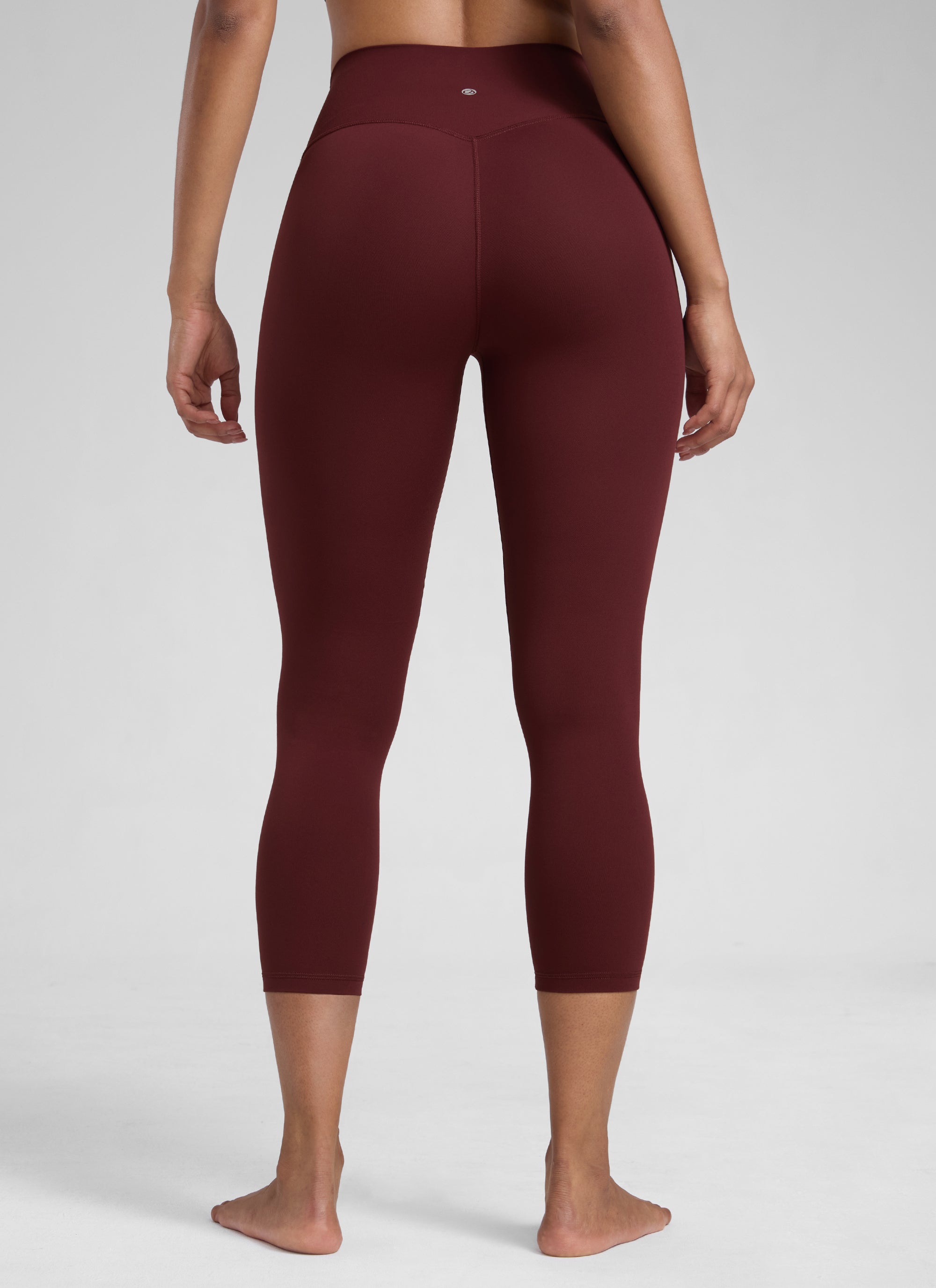 CRZ YOGA Women's High Waisted Capris Workout Leggings 23