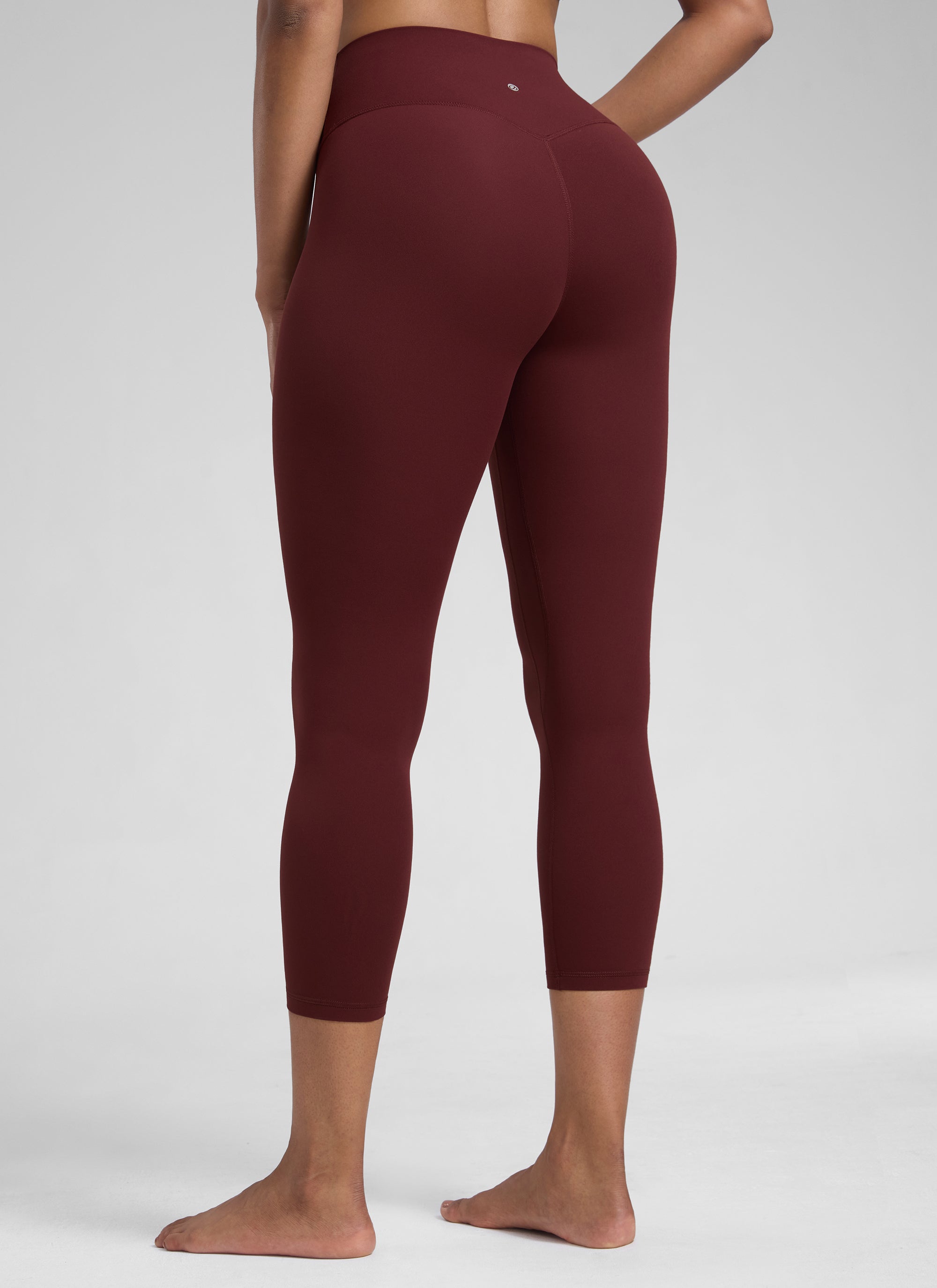 CRZ YOGA Women's High Waisted Capris Workout Leggings 23