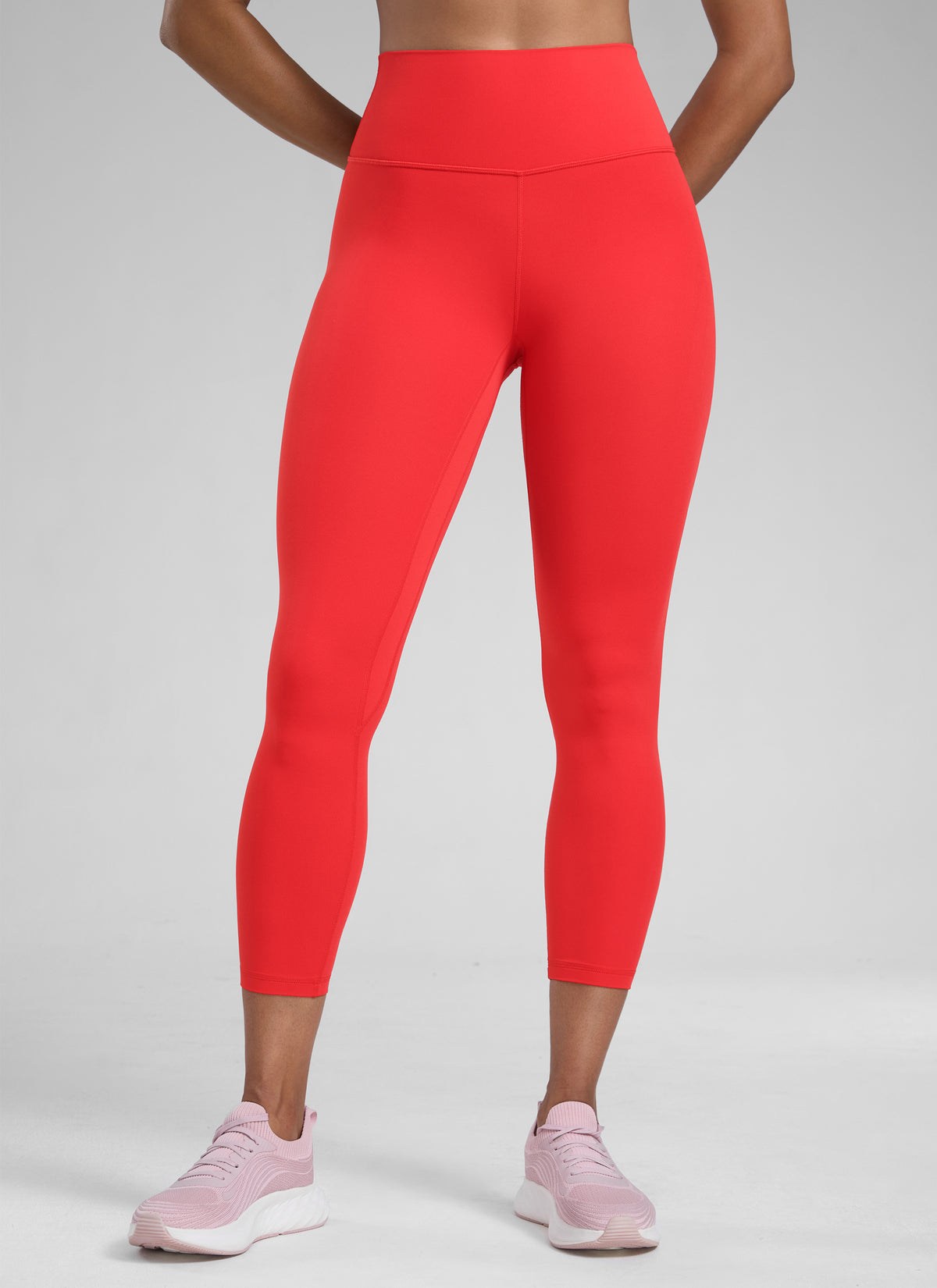 CRZ YOGA Dame Capris Treningsleggings med høy midje 23