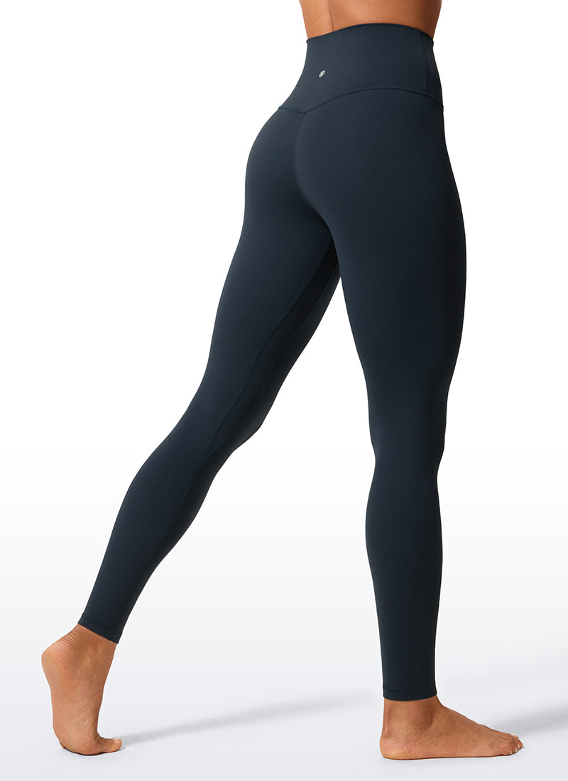CRZ YOGA Дамски спортни клин за йога с висока талия Butterlift 71 cm True Navy
