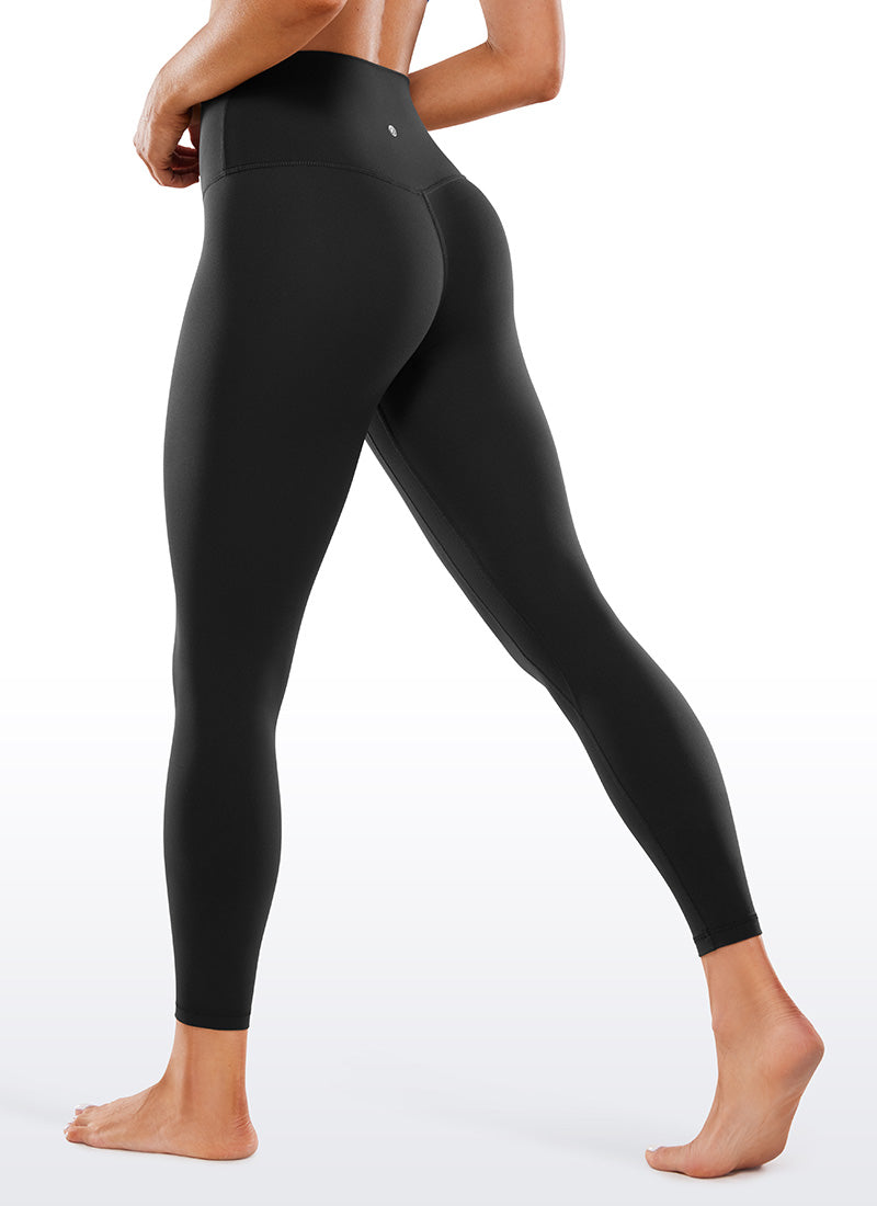 CRZ YOGA Damen- Butterluxe -Yoga-Leggings mit hoher Taille und doppelten Nähten 25