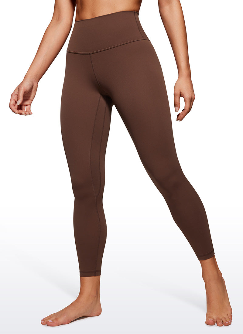CRZ YOGA Damen- Butterluxe -Yoga-Leggings mit hoher Taille und doppelten Nähten 25