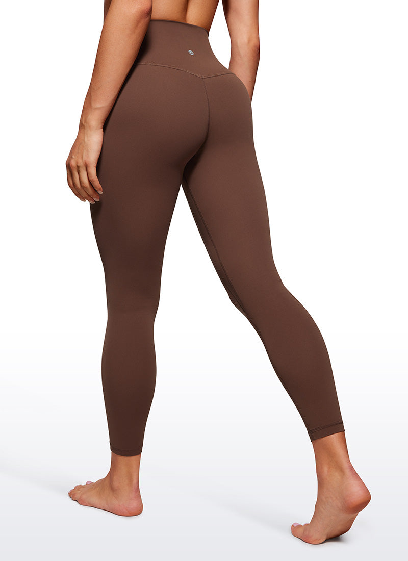 CRZ YOGA Damen- Butterluxe -Yoga-Leggings mit hoher Taille und doppelten Nähten 25