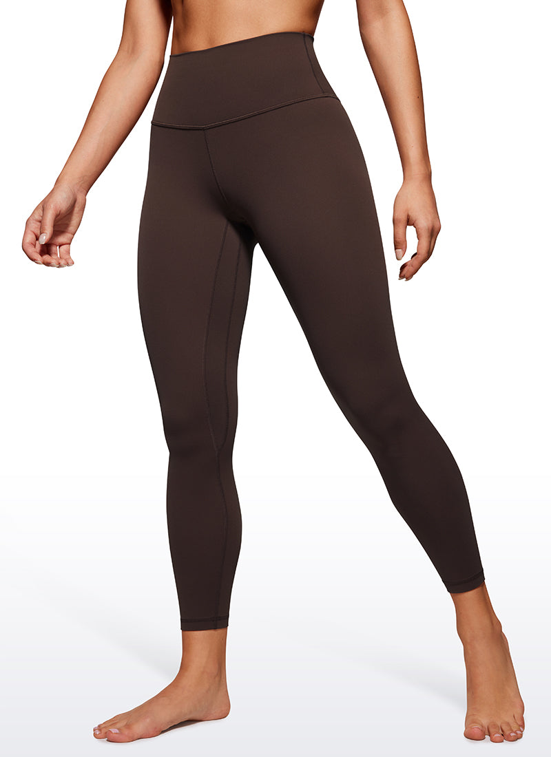 CRZ YOGA Damen- Butterluxe -Yoga-Leggings mit hoher Taille und doppelten Nähten 25