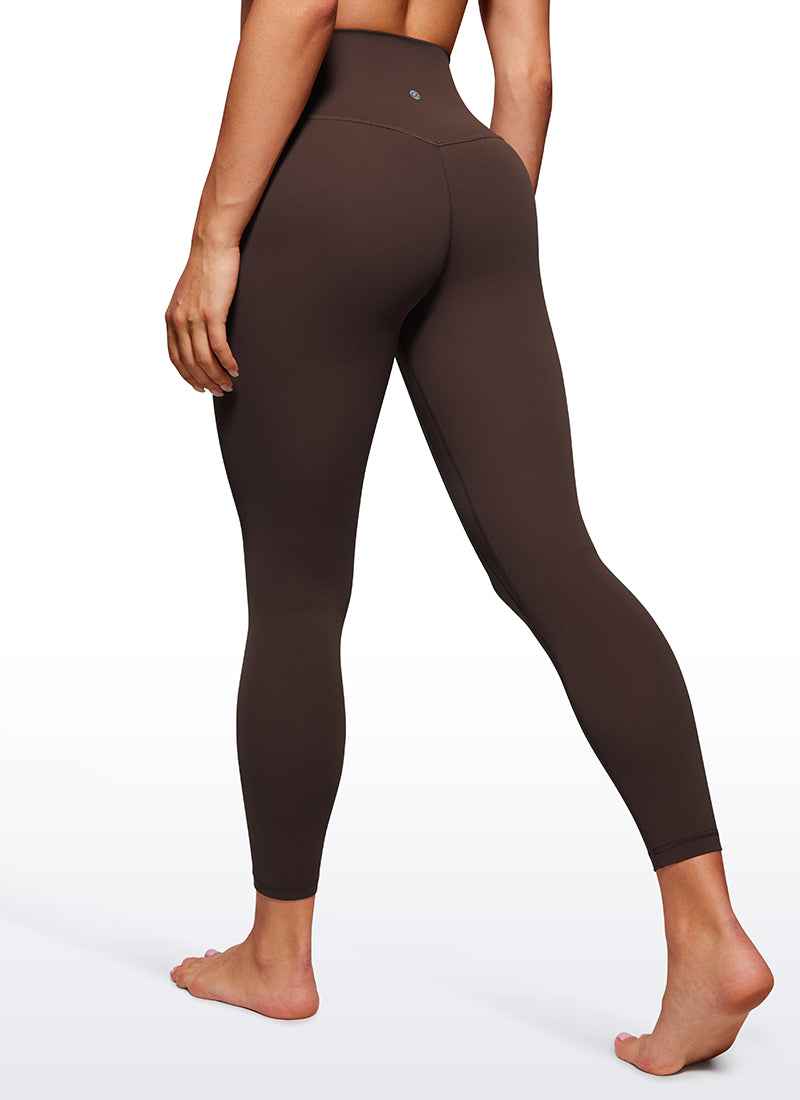 CRZ YOGA Damen- Butterluxe -Yoga-Leggings mit hoher Taille und doppelten Nähten 25