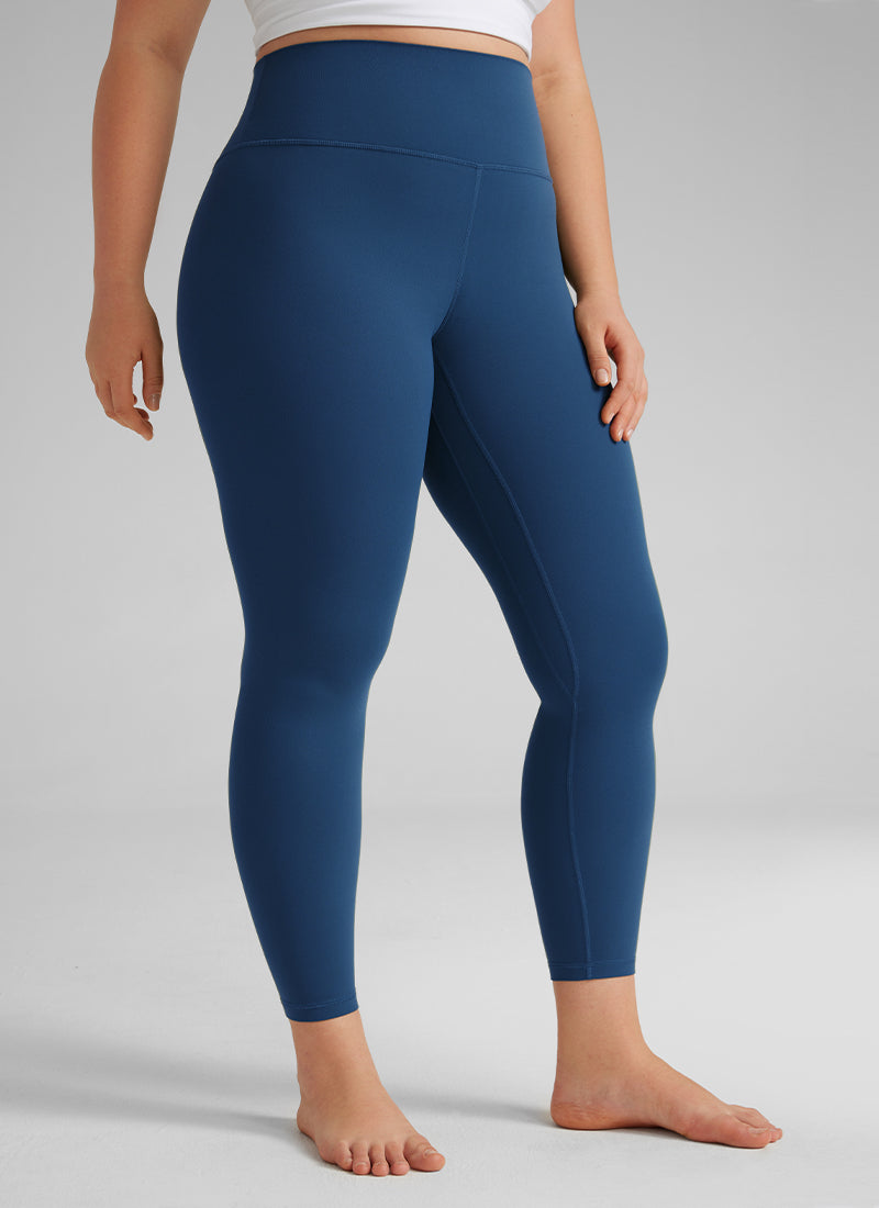 CRZ YOGA Damen- Butterluxe -Yoga-Leggings mit hoher Taille und doppelten Nähten 25