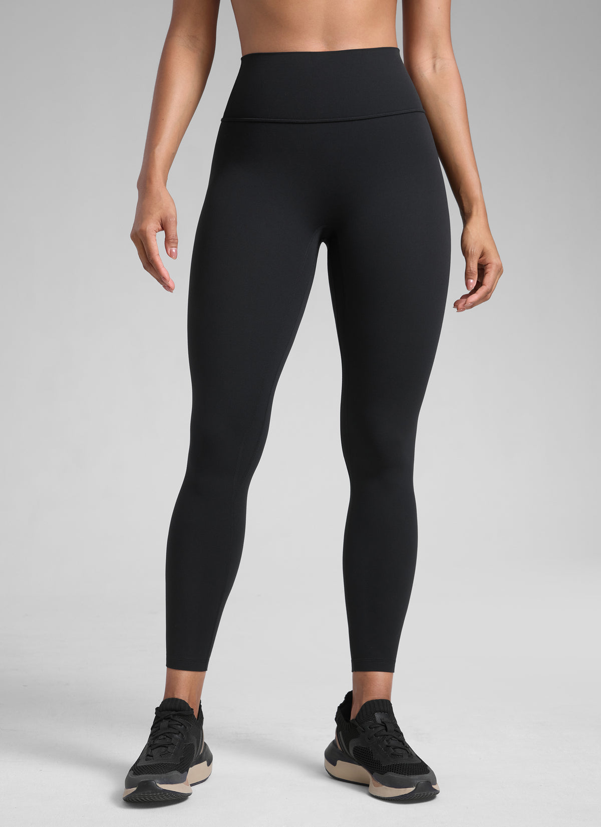CRZ YOGA Dam Butterlift High Rise Scrunch Butt Legging Utan Främre Söm Black @model_info:Barbara